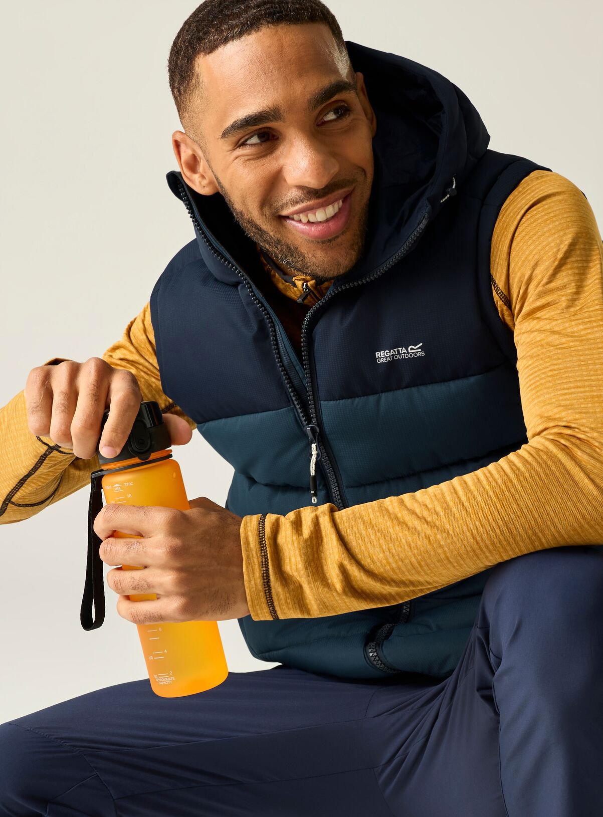 REGATTA Aldthorn Water Repellent Body Warmer Blue M - Image 6 thumbnail