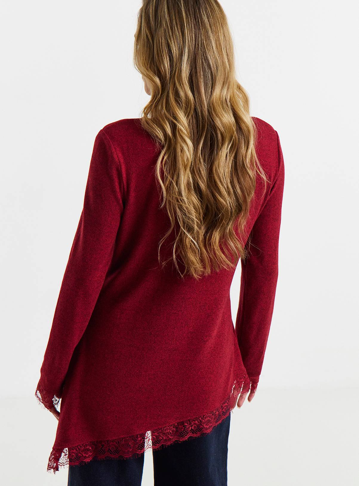 JD WILLIAMS Crew Lace Ayshem Long Top 12 - Image 2