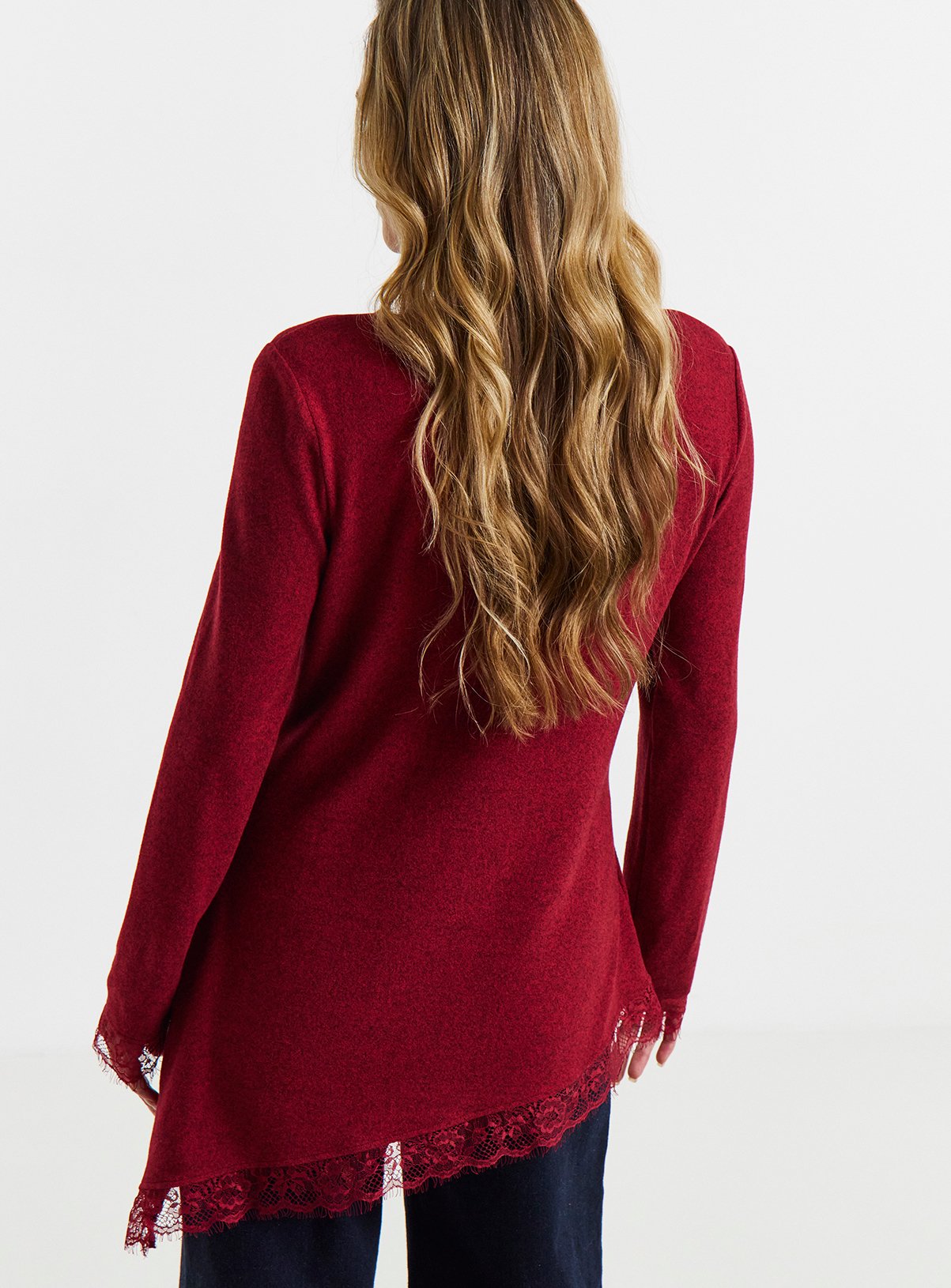 JD WILLIAMS Crew Lace Ayshem Long Top 10 - Image 2 thumbnail