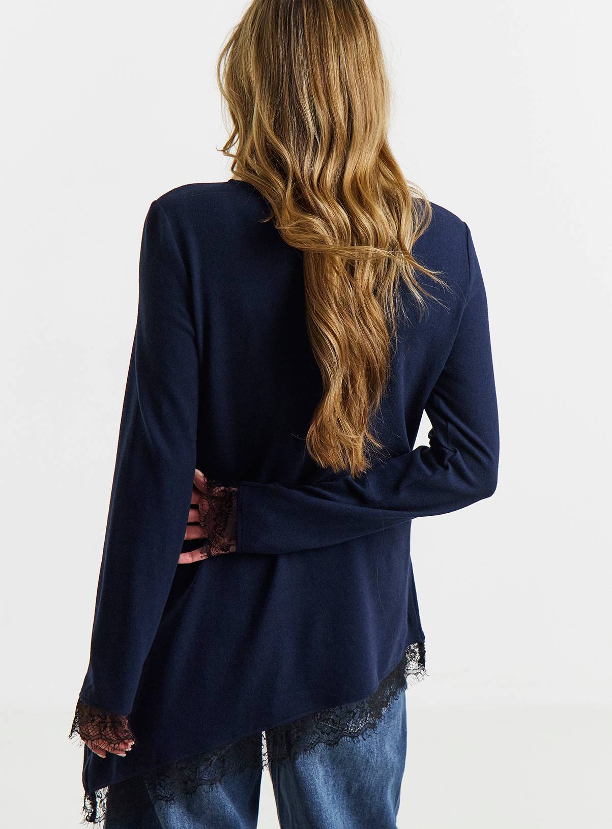 JD WILLIAMS Soft Touch Crew Lace Asyhem Top 12 - Image 2