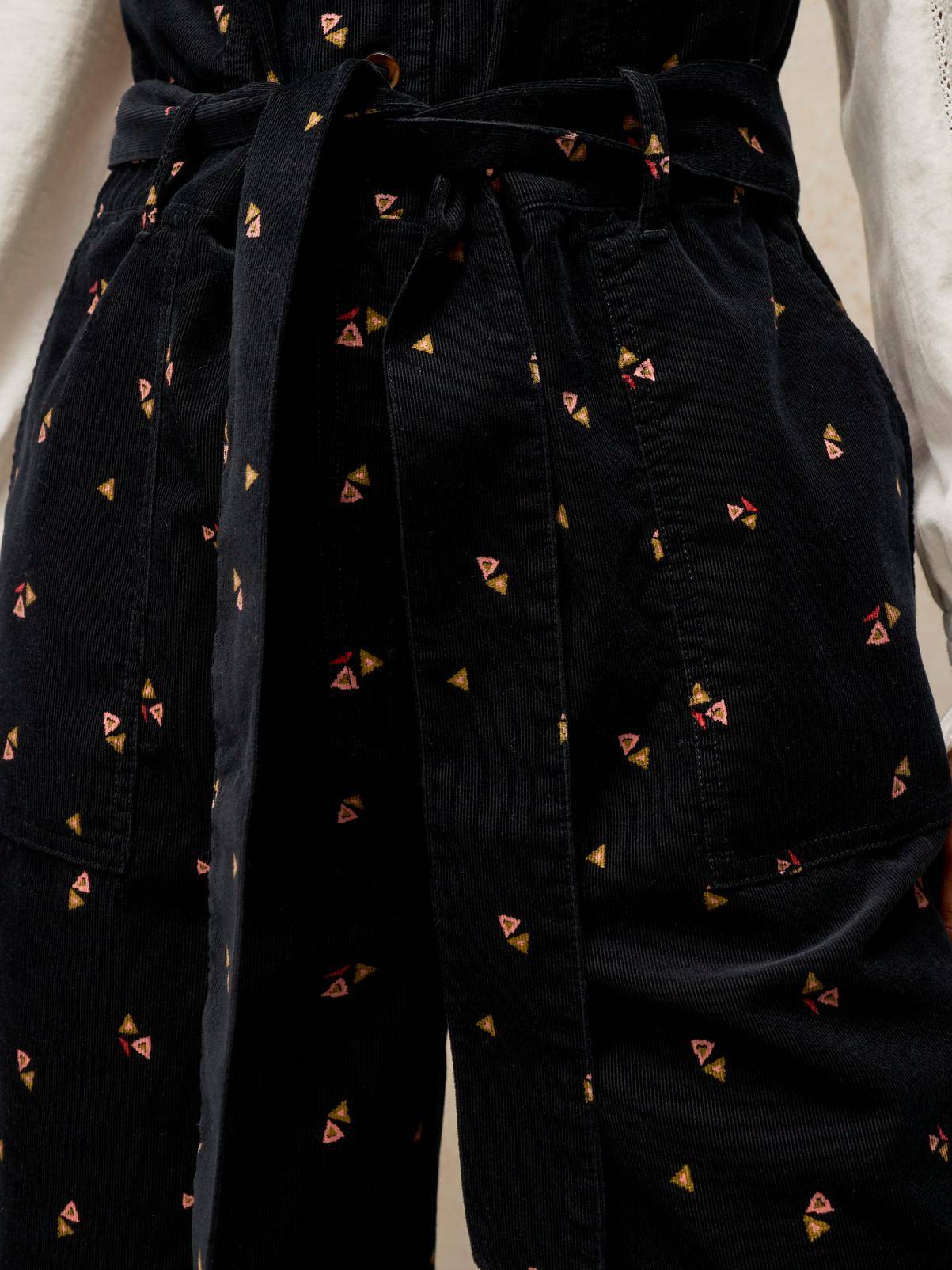 WHITE STUFF Betty Cord Dungaree 10R - Image 4