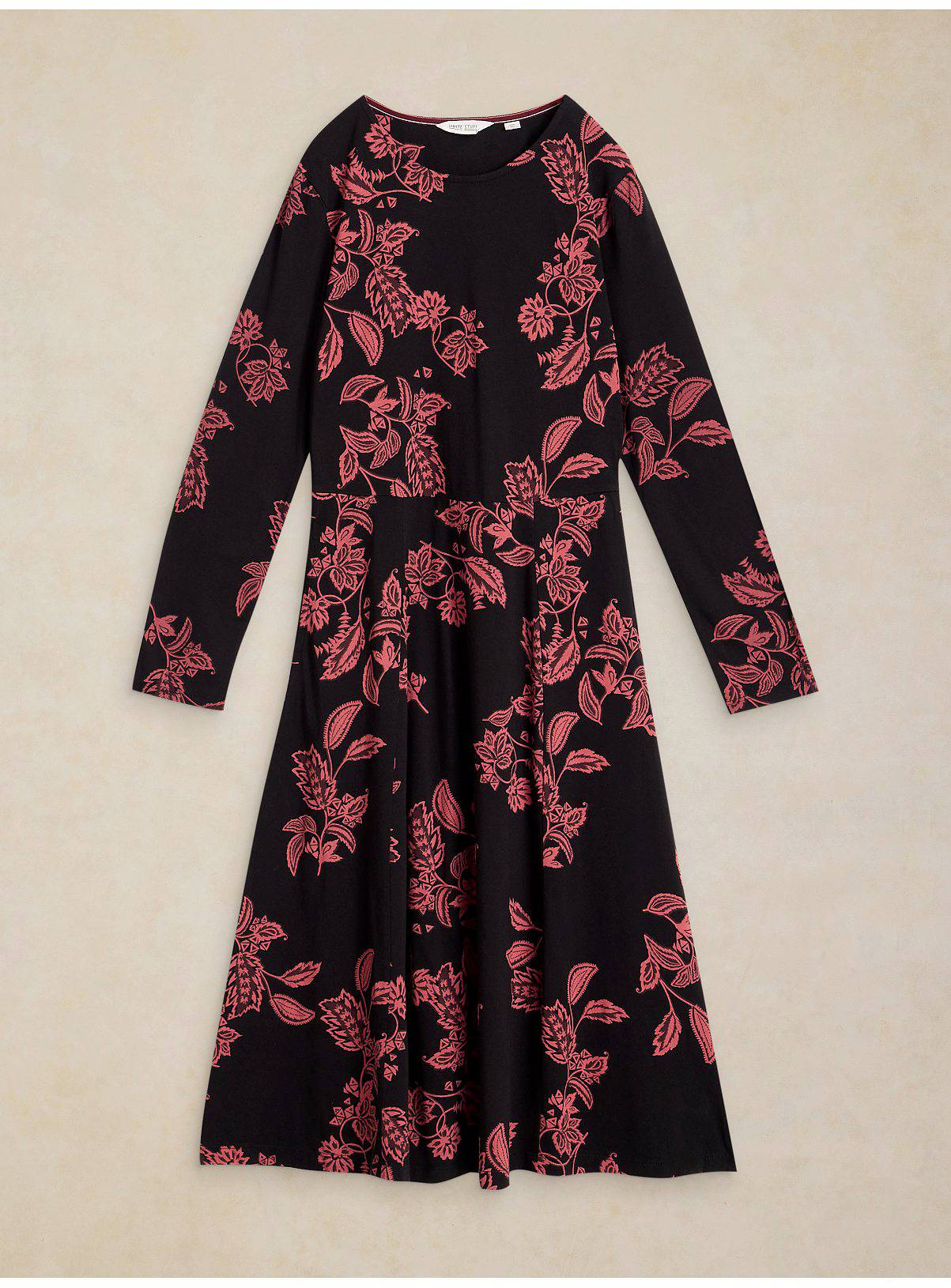 WHITE STUFF Madeline Jersey Dress 12 - Image 5