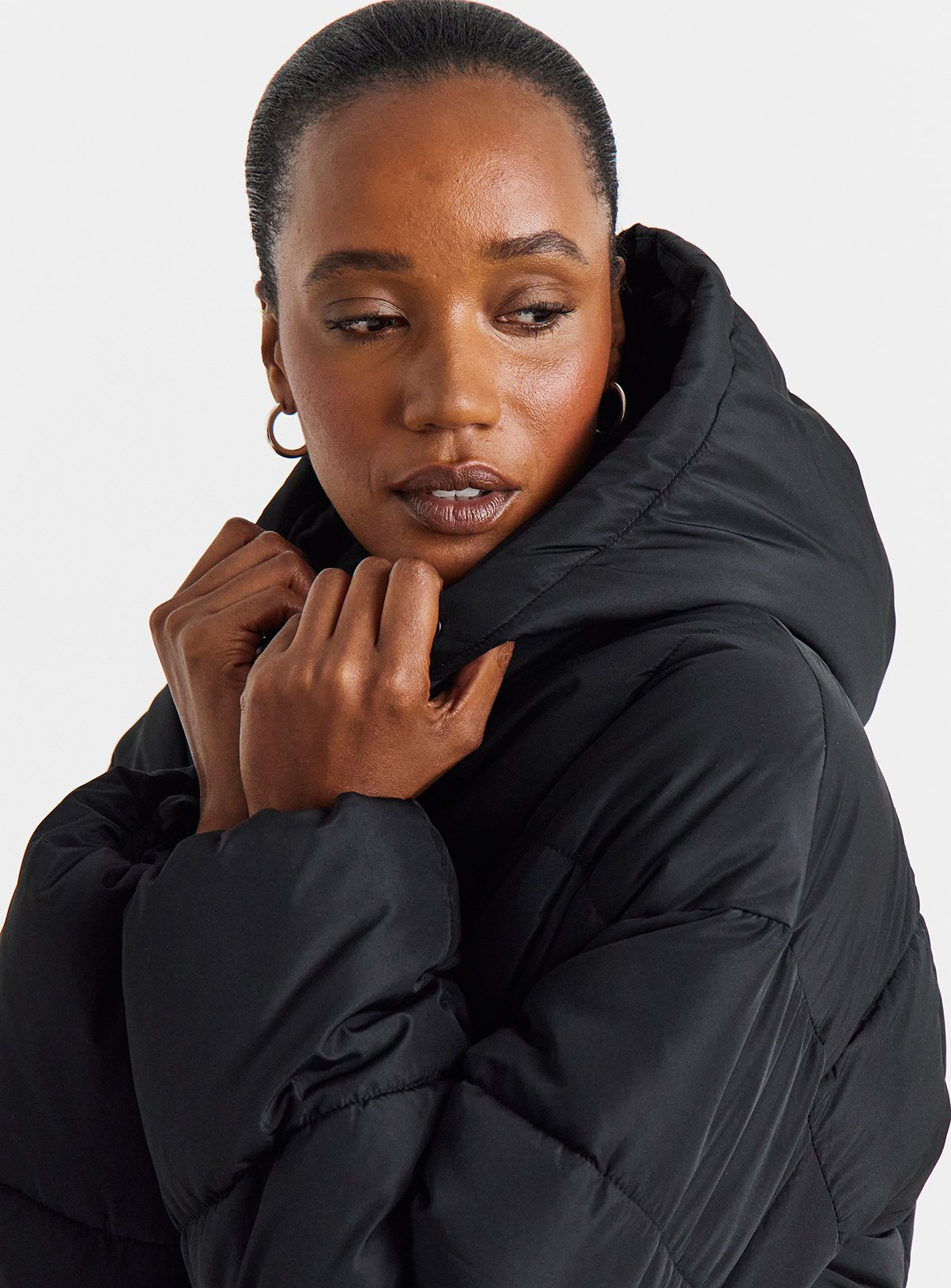 JD WILLIAMS Mid Length Padded Coat 18 - Image 3 thumbnail
