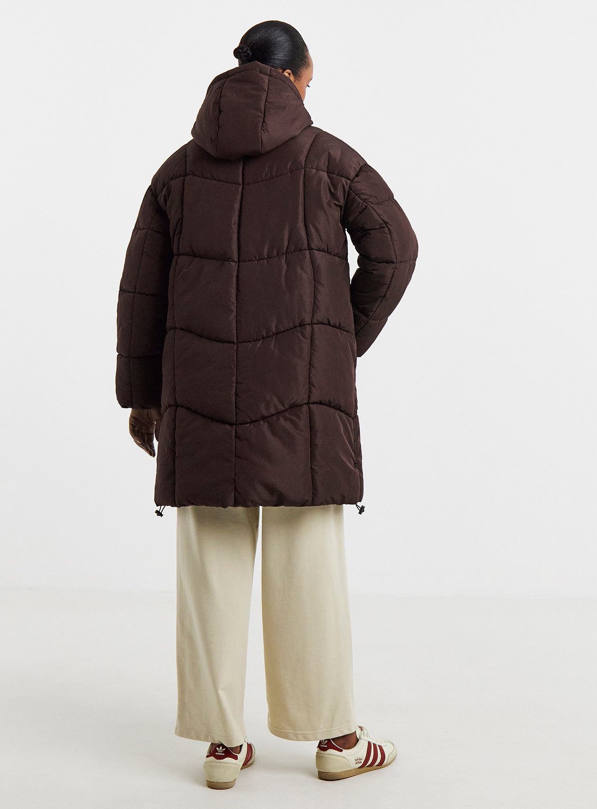 JD WILLIAMS Mid Length Padded Coat 12 - Image 4 thumbnail