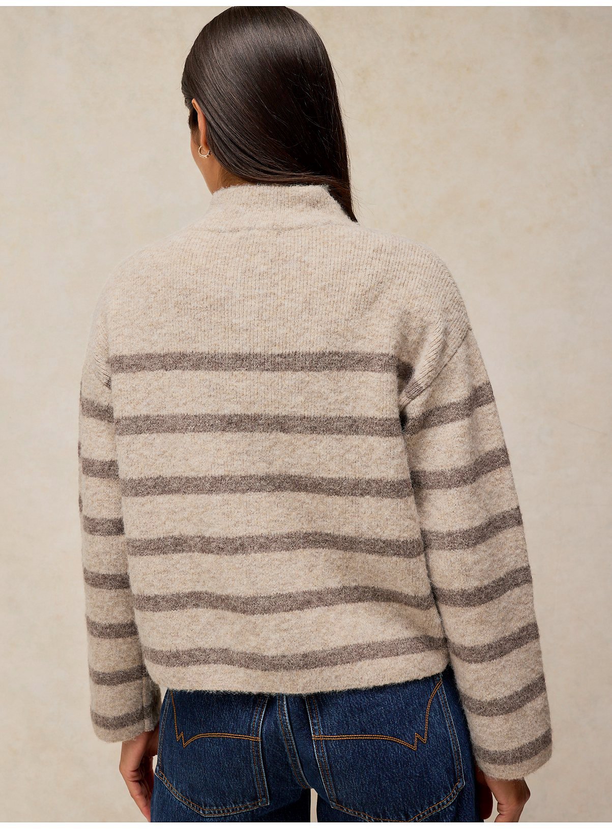 WHITE STUFF Margot Stripe Cardigan 8 - Image 4 thumbnail