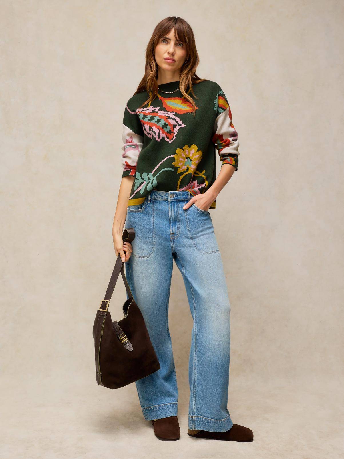 WHITE STUFF Fabia Floral Jumper 10 - Image 3