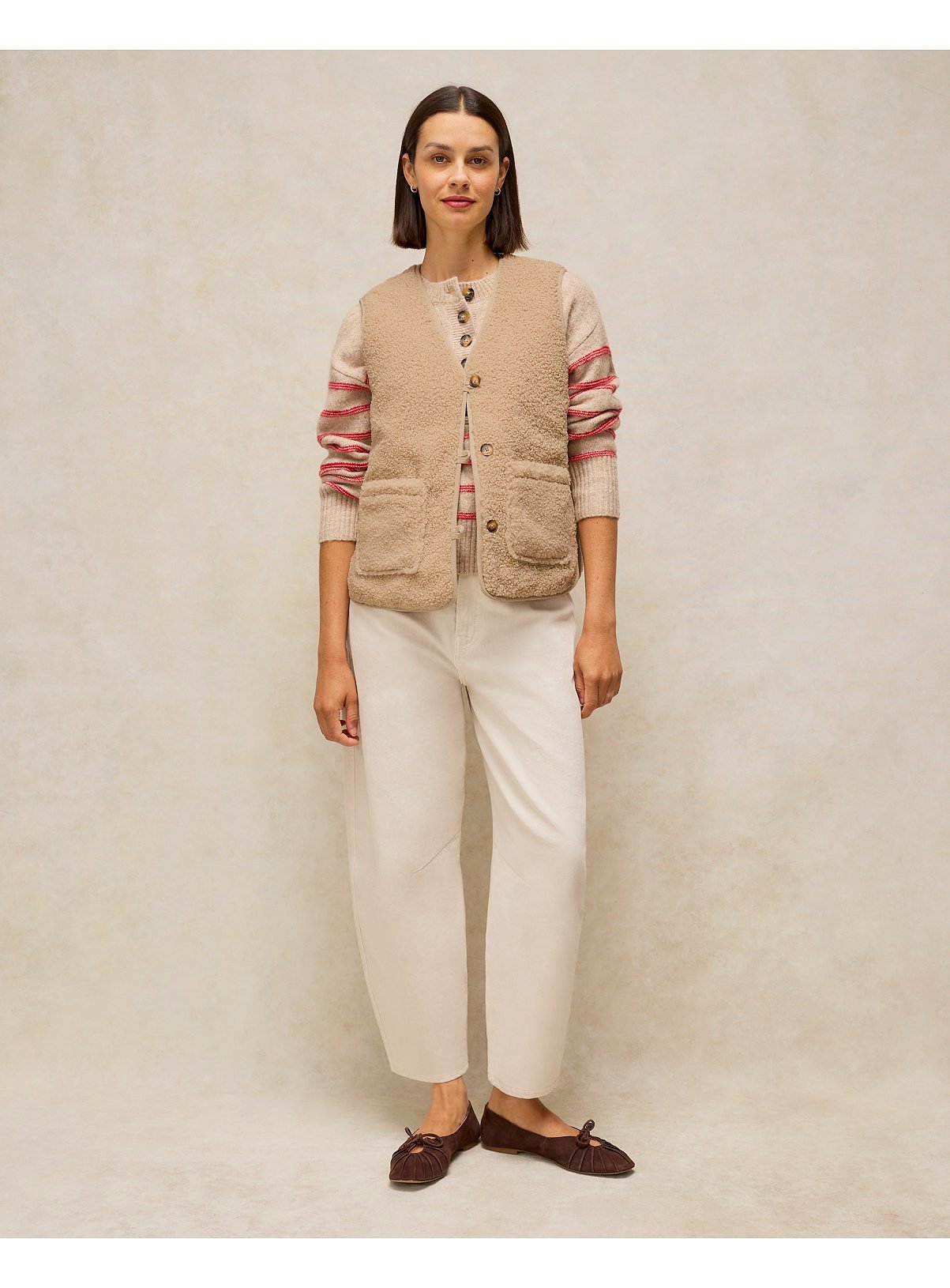 WHITE STUFF Emery Reversible Gilet 12 - Image 4 thumbnail