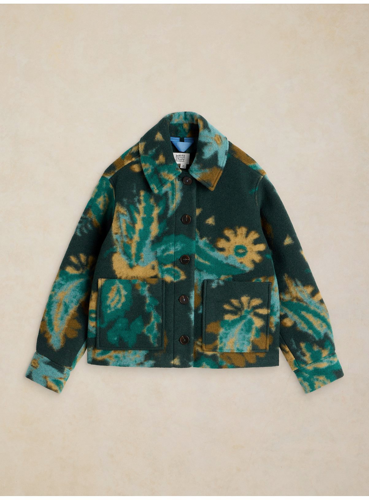 WHITE STUFF Alexa Wool Blend Jacket 14 - Image 5 thumbnail