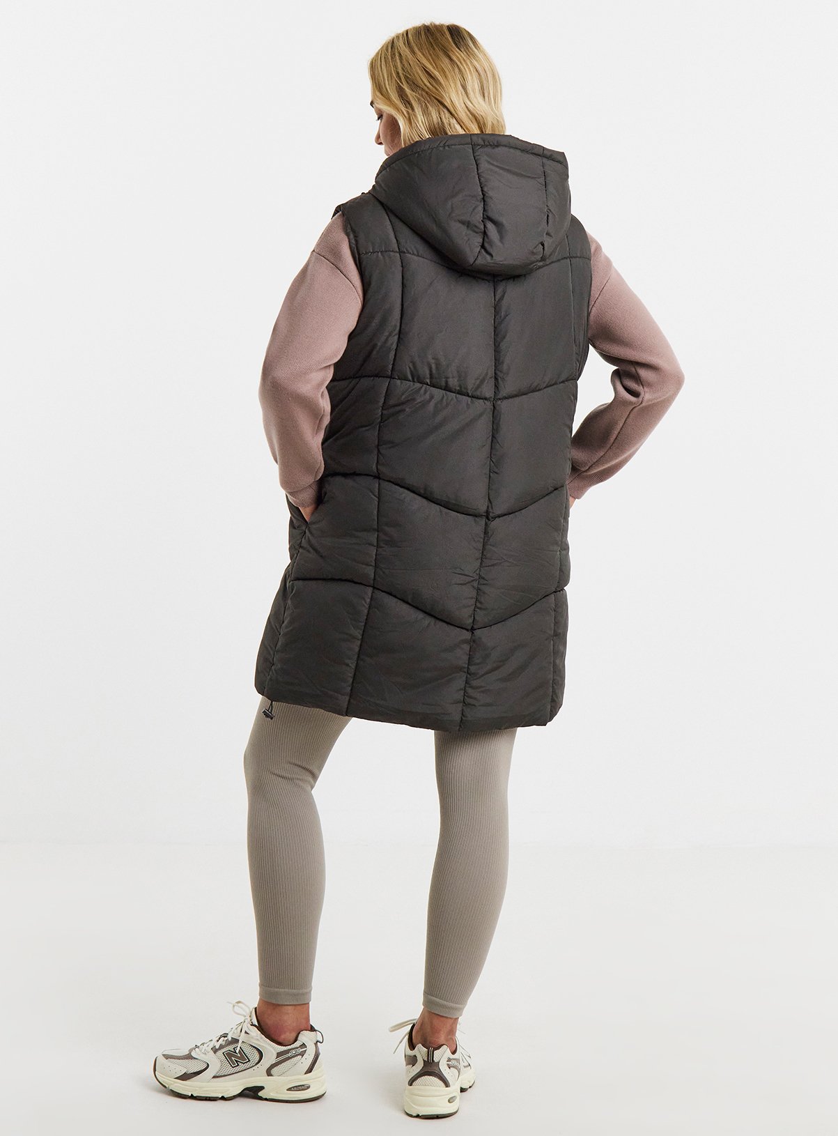 JD WILLIAMS Longline Padded Gilet 16 - Image 2 thumbnail
