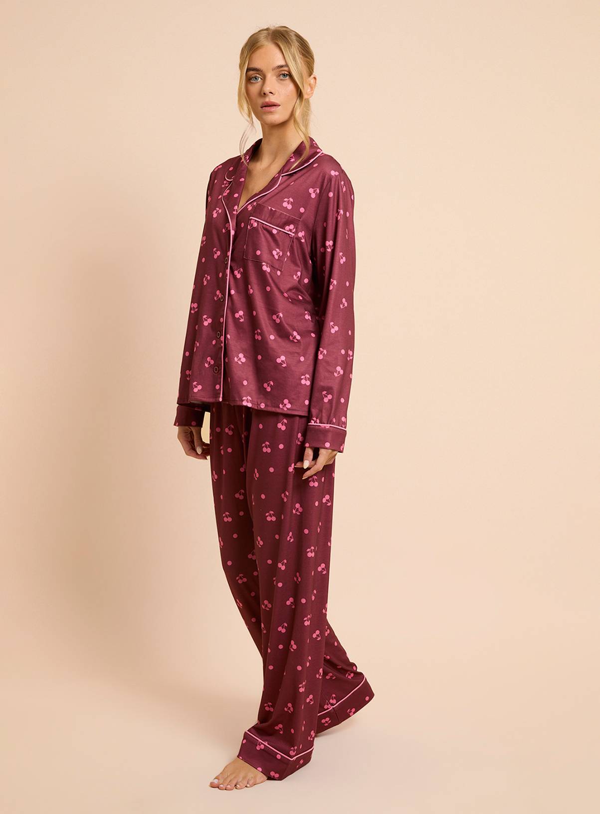 DOROTHY PERKINS Long Sleeve Jersey Pyjama set L - Image 2