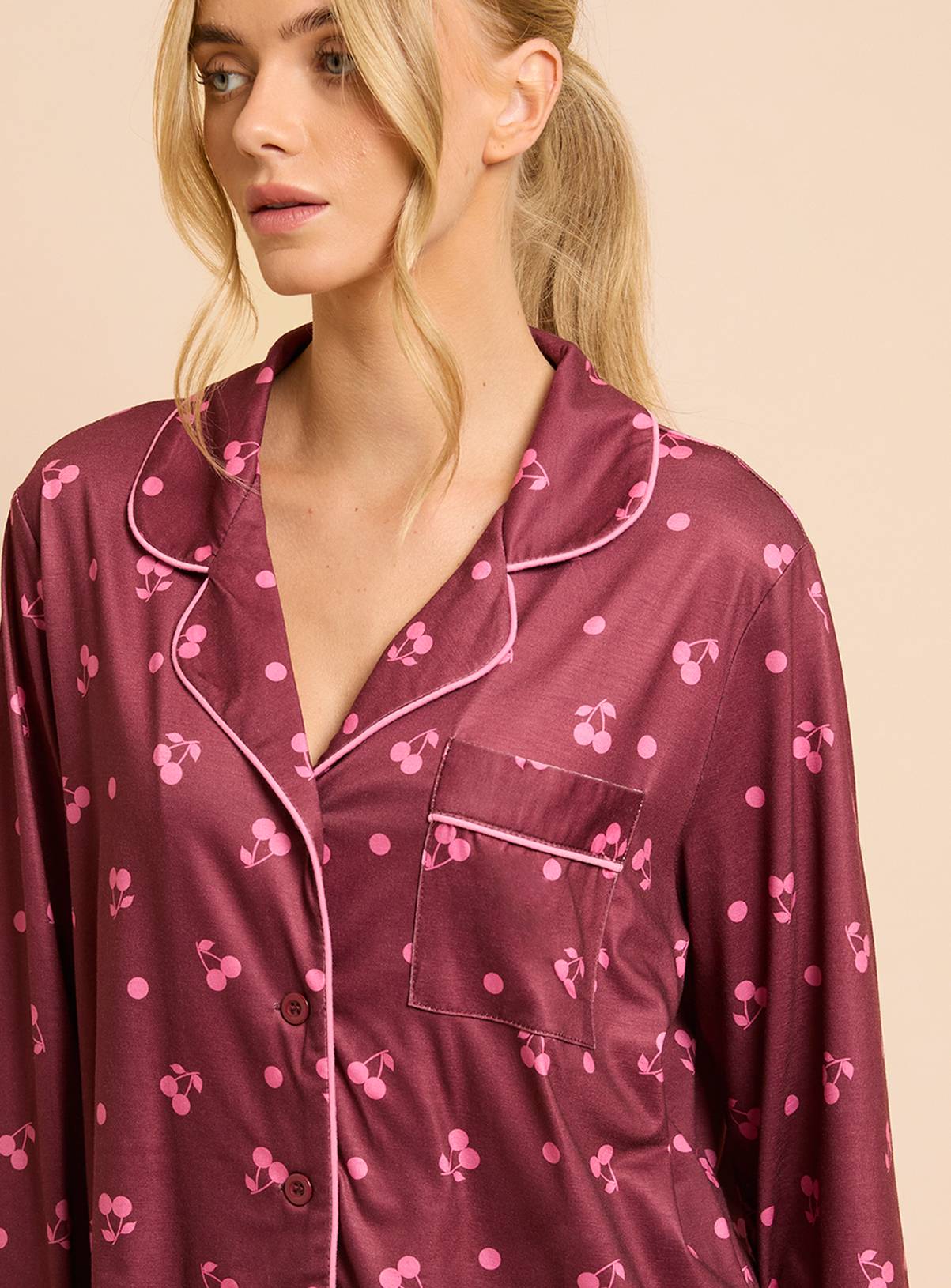 DOROTHY PERKINS Long Sleeve Jersey Pyjama set L - Image 4