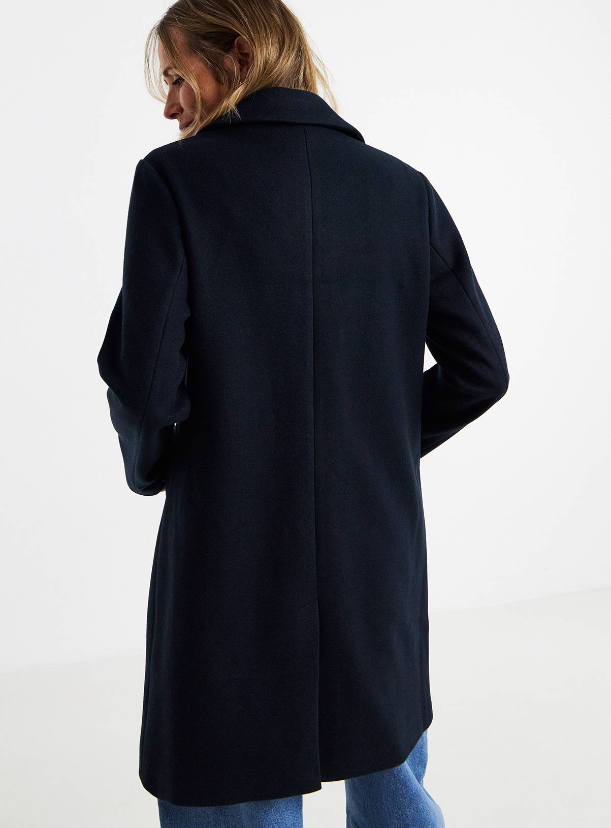 JD WILLIAMS Single Breasted Lined Coat 10 - Image 3