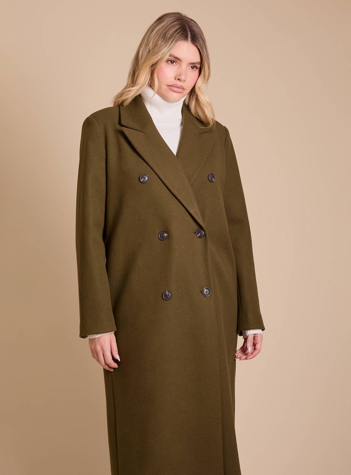DOROTHY PERKINS Maxi Length Double Breasted Coat 16 - Image 2