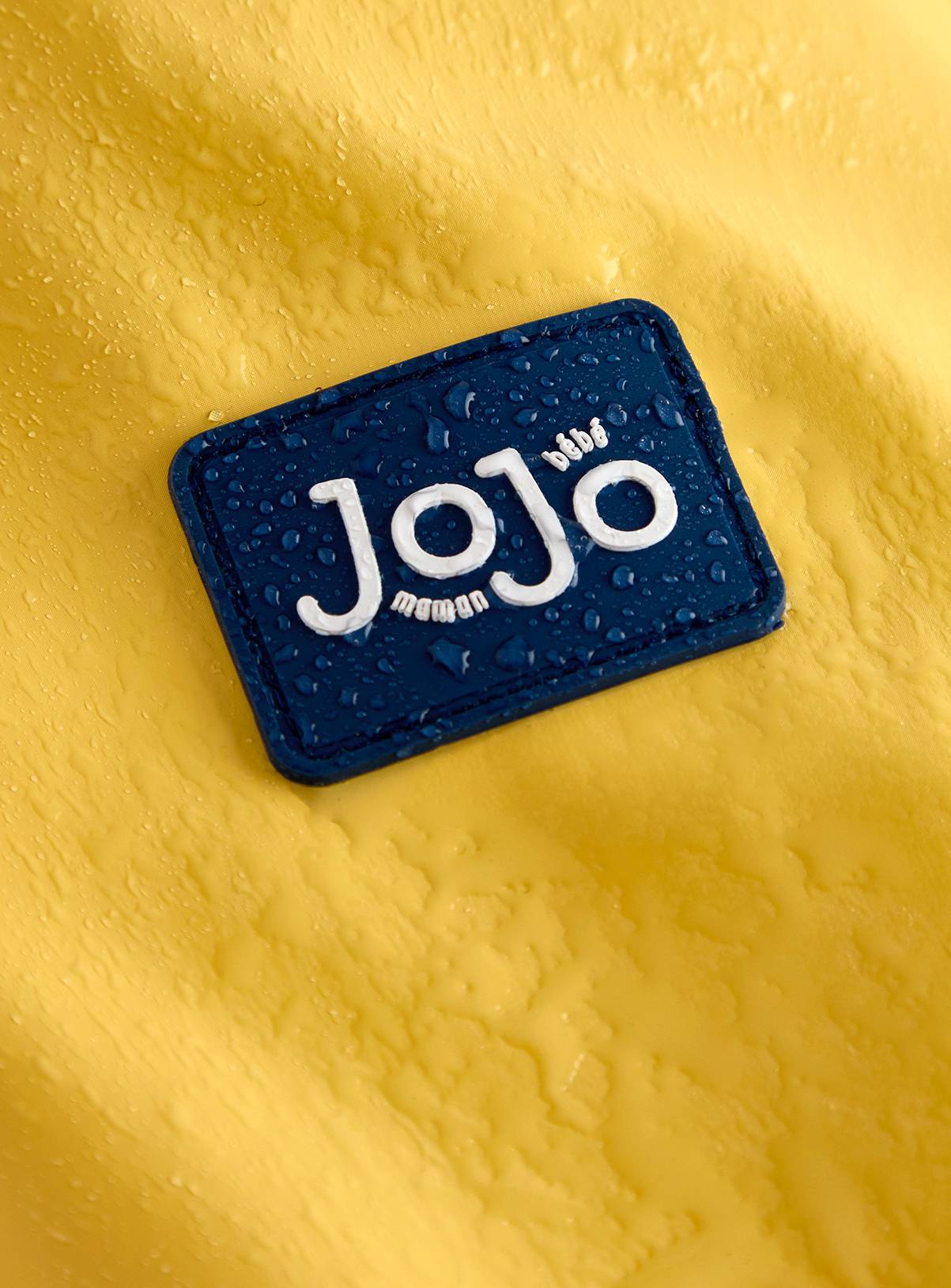 JOJO MAMAN BÉBÉ Waterproof Cosy Lined Fisherman Jacket Bright Yellow 18-24 months - Image 4