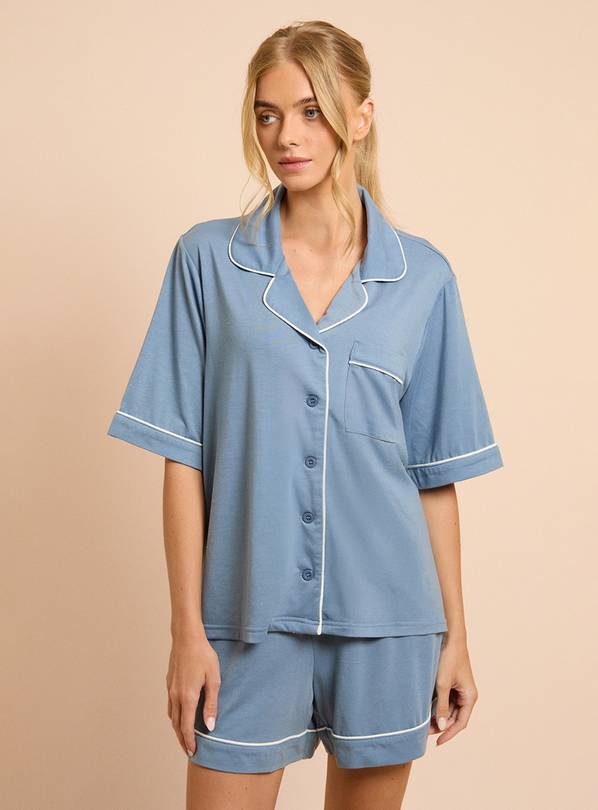DOROTHY PERKINS Short Sleeve Jersey Pyjama Set S