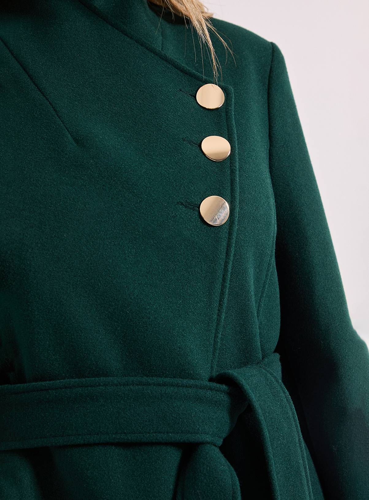 DOROTHY PERKINS Funnel Neck Belted Coat 12 - Image 5