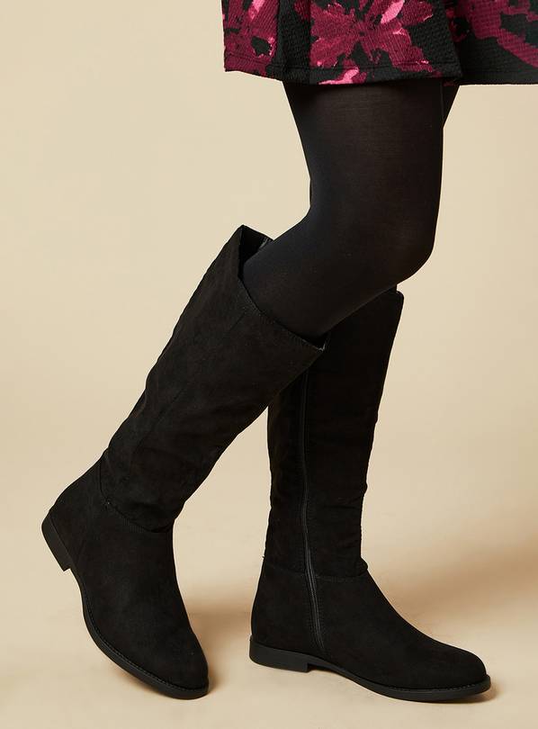 DOROTHY PERKINS Karla Flat Knee High Boots 5