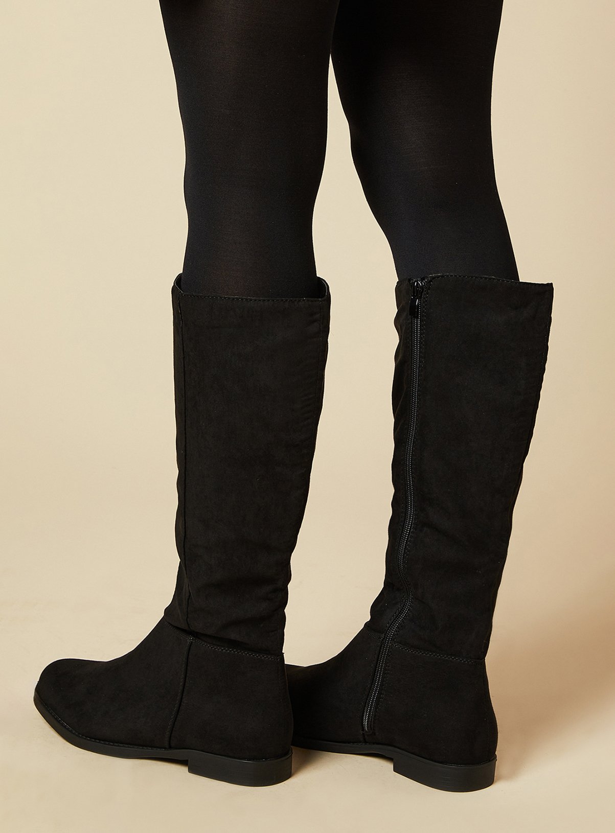 DOROTHY PERKINS Karla Flat Knee High Boots 4 - Image 2 thumbnail