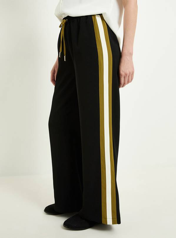 WALLIS Side Stripe Drawstring Trousers 14