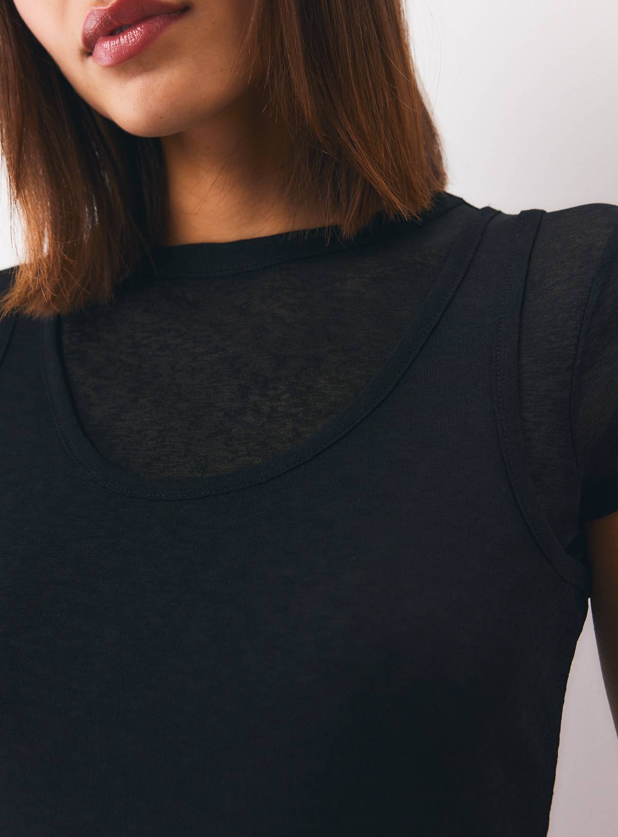 Second Skin Mesh 2 in 1 top  M - Image 3