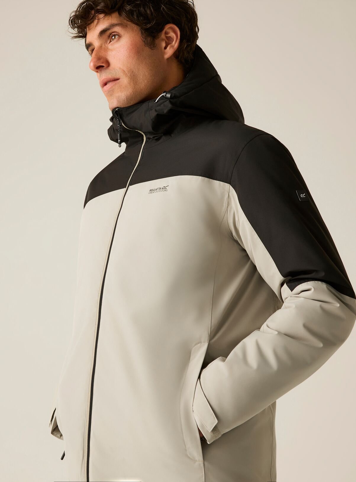 REGATTA Thornridge Waterproof Jacket Beige XXL - Image 4 thumbnail