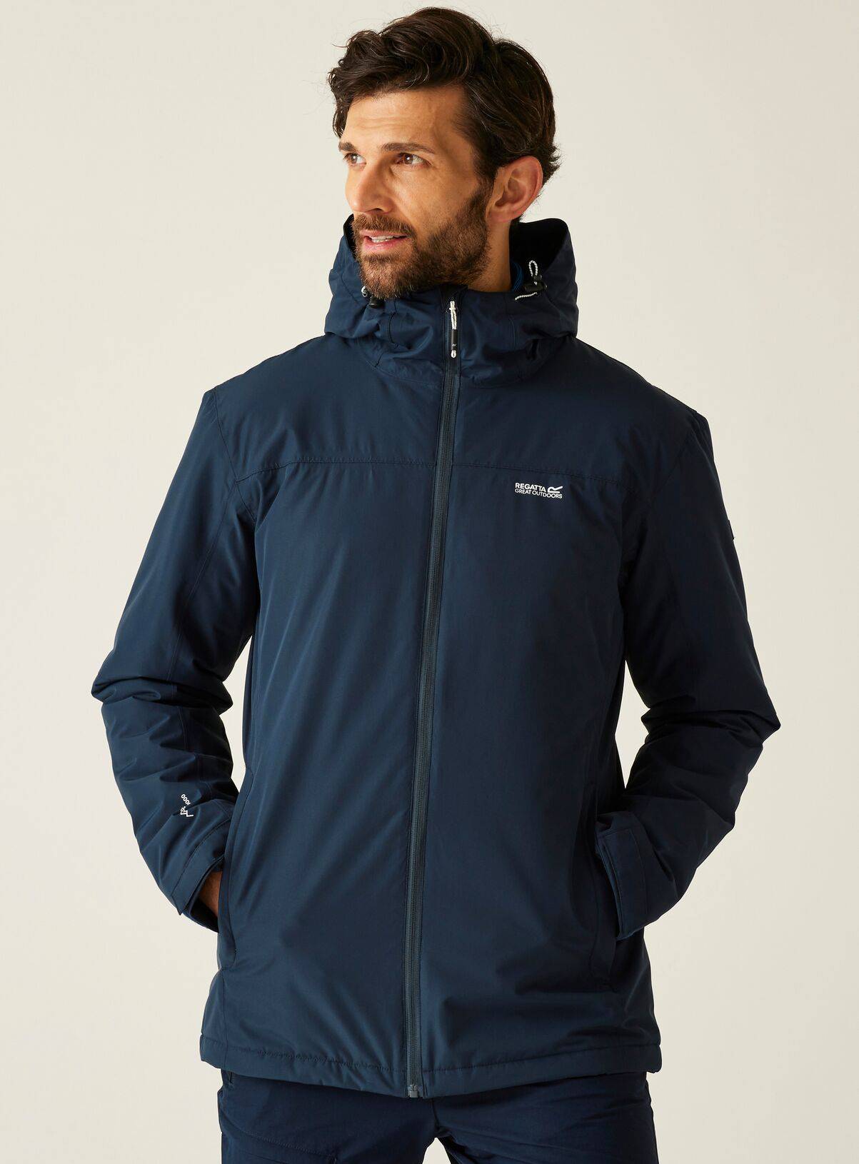 REGATTA Thornridge Waterproof Jacket Navy XL - Image 1