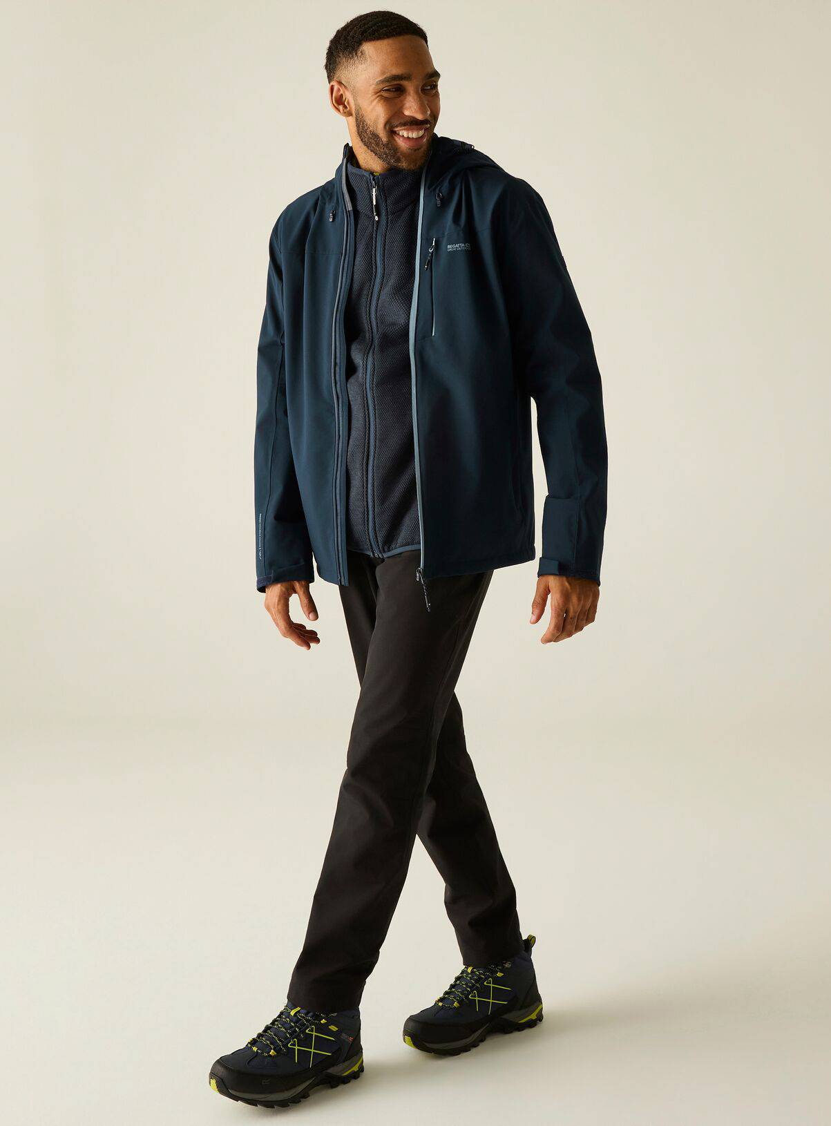 REGATTA Birchdale II Waterproof Jacket Navy XXL - Image 2