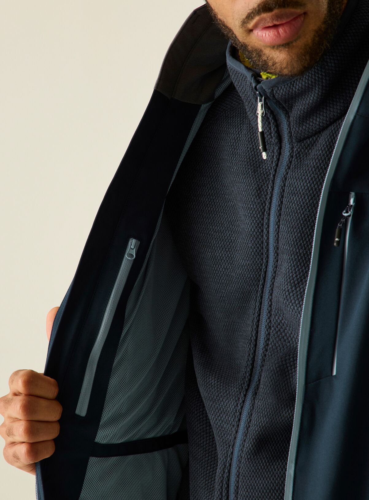 REGATTA Birchdale II Waterproof Jacket Navy XXL - Image 6 thumbnail