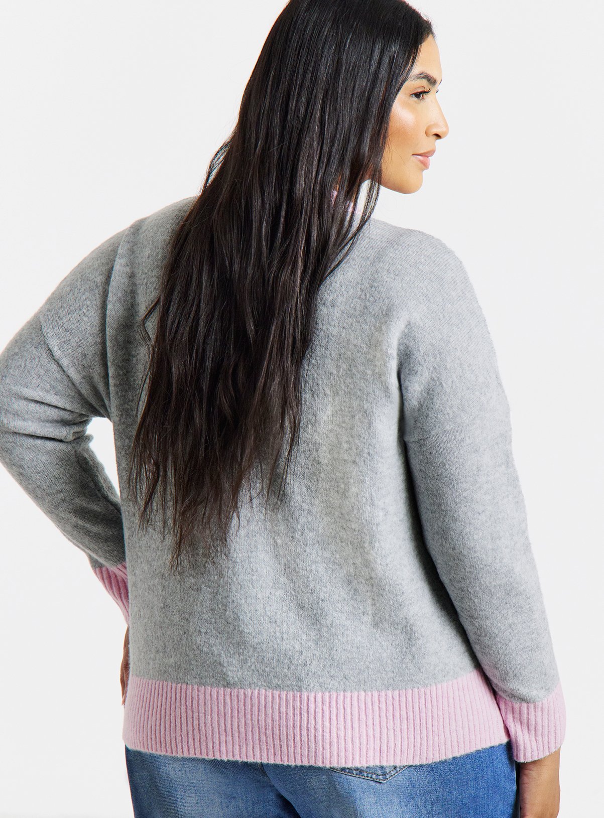 SIMPLY BE Sip And Sparkle Christmas Jumper 16-18 - Image 2 thumbnail