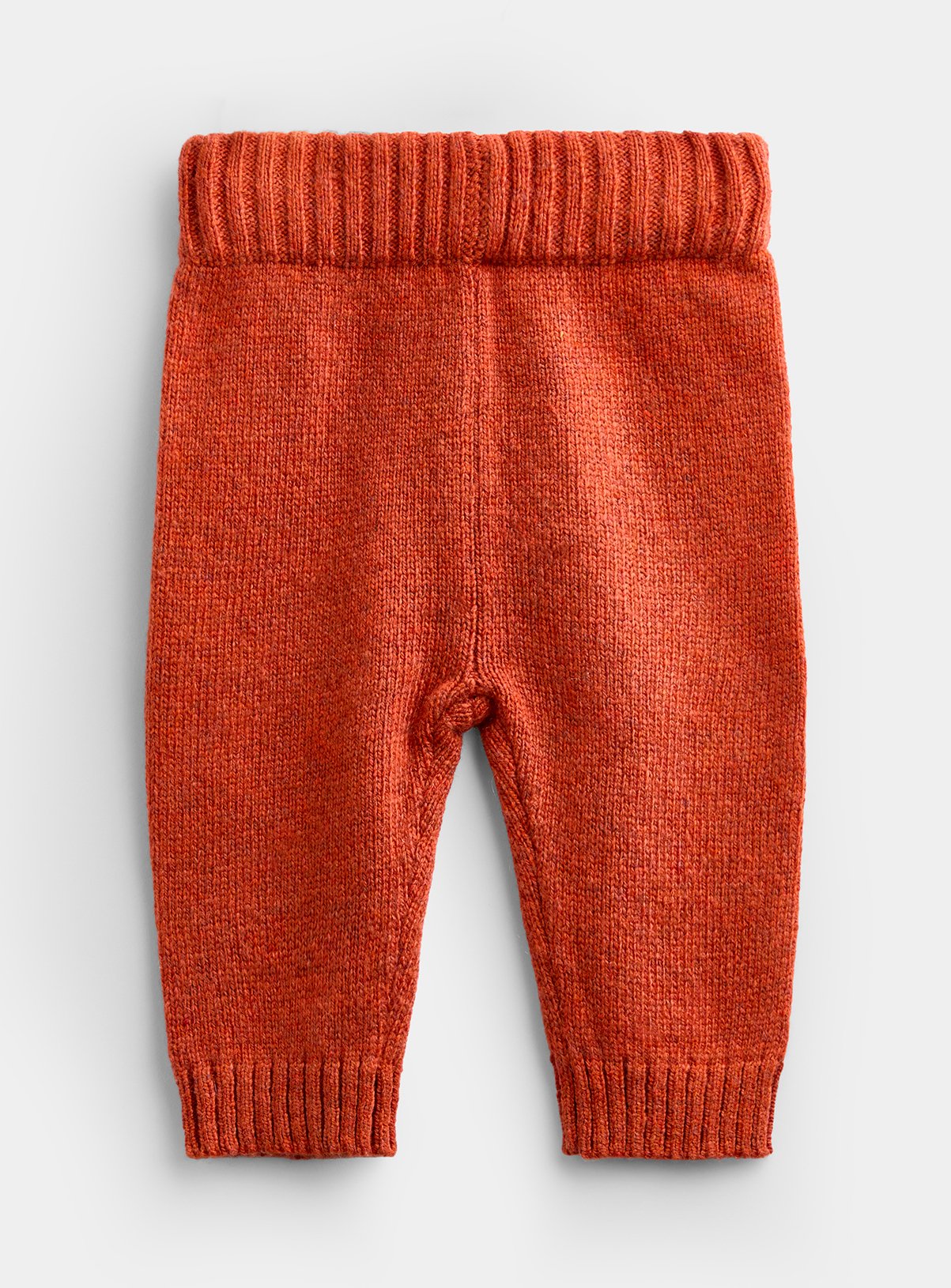 JOJO MAMAN BÉBÉ Little Pumpkin Knitted Set Rust 6-12 months - Image 5 thumbnail