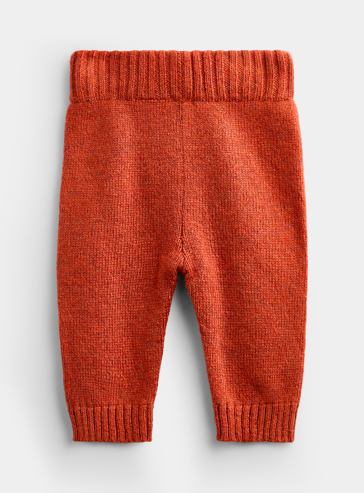 JOJO MAMAN BÉBÉ Little Pumpkin Knitted Set Rust 6-12 months - Image 6 thumbnail