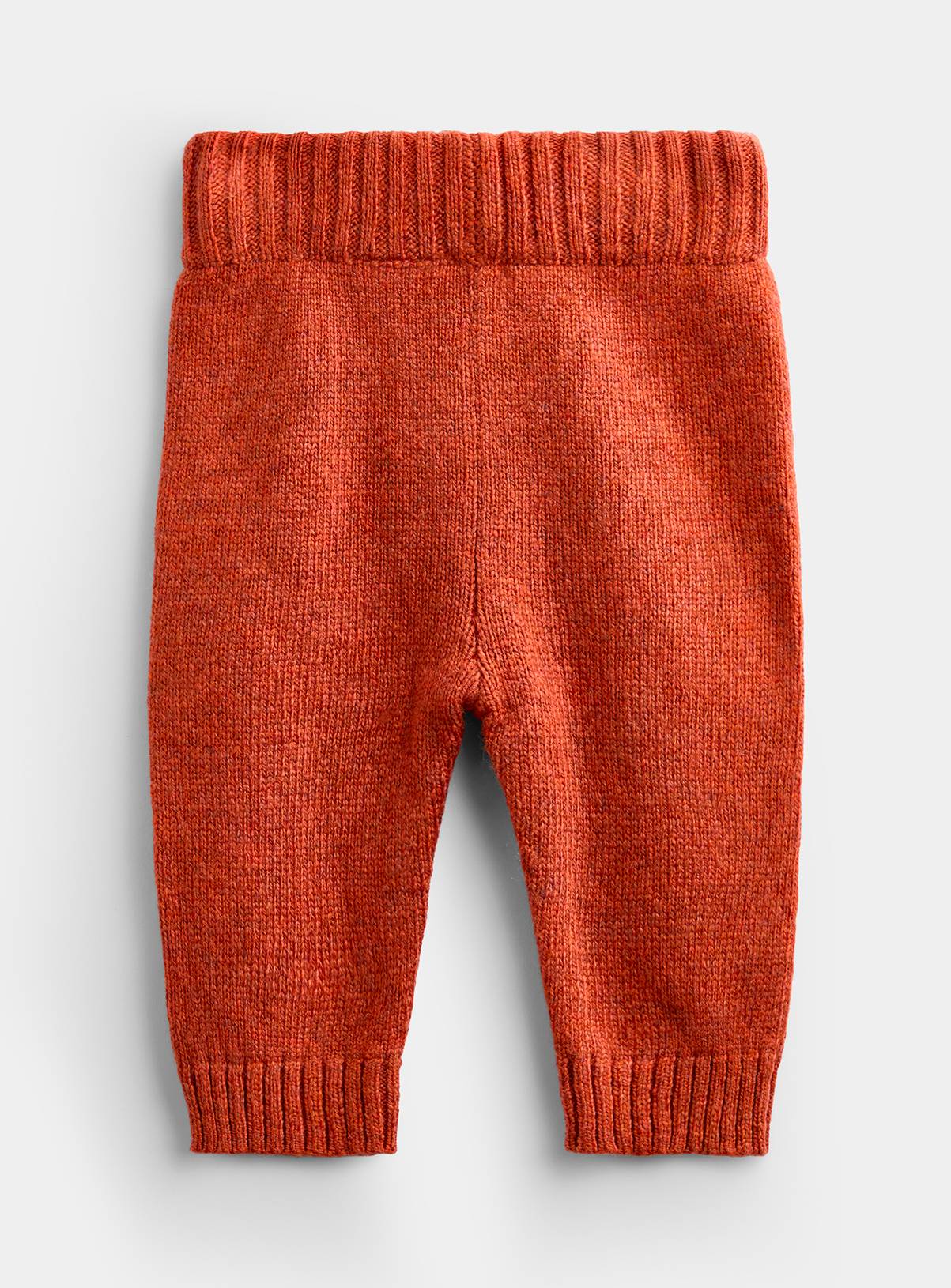 JOJO MAMAN BÉBÉ Little Pumpkin Knitted Set Rust 6-12 months - Image 6