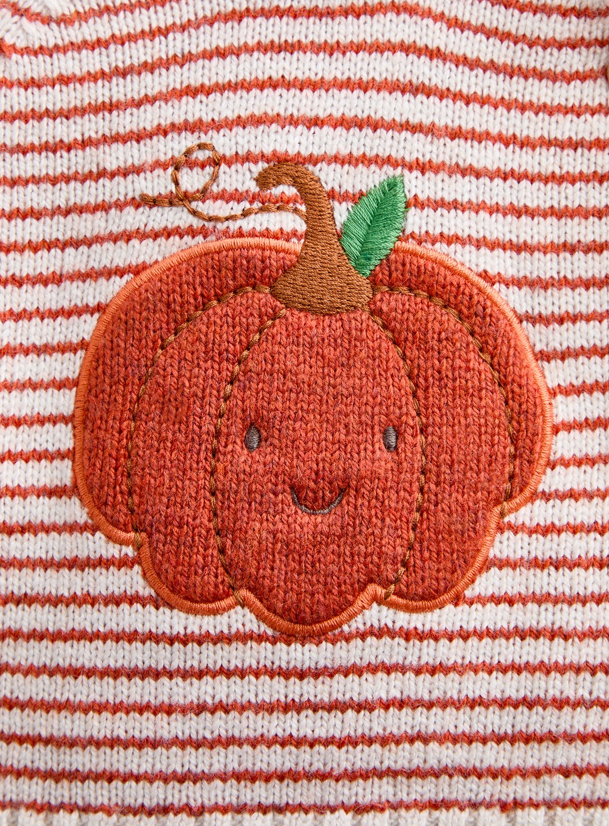 JOJO MAMAN BÉBÉ Little Pumpkin Knitted Set Rust 6-12 months - Image 8 thumbnail