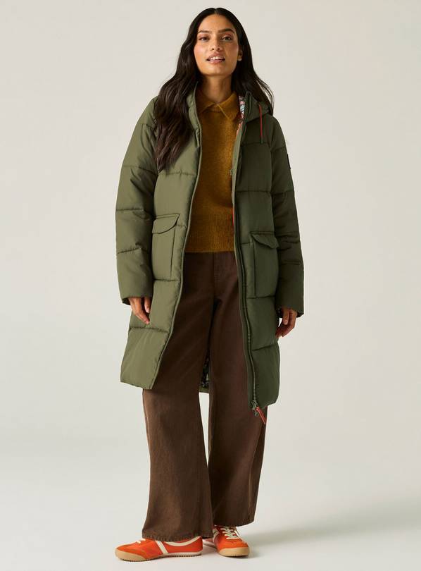 REGATTA Cath Kidston Long Baffle Padded Coat 12