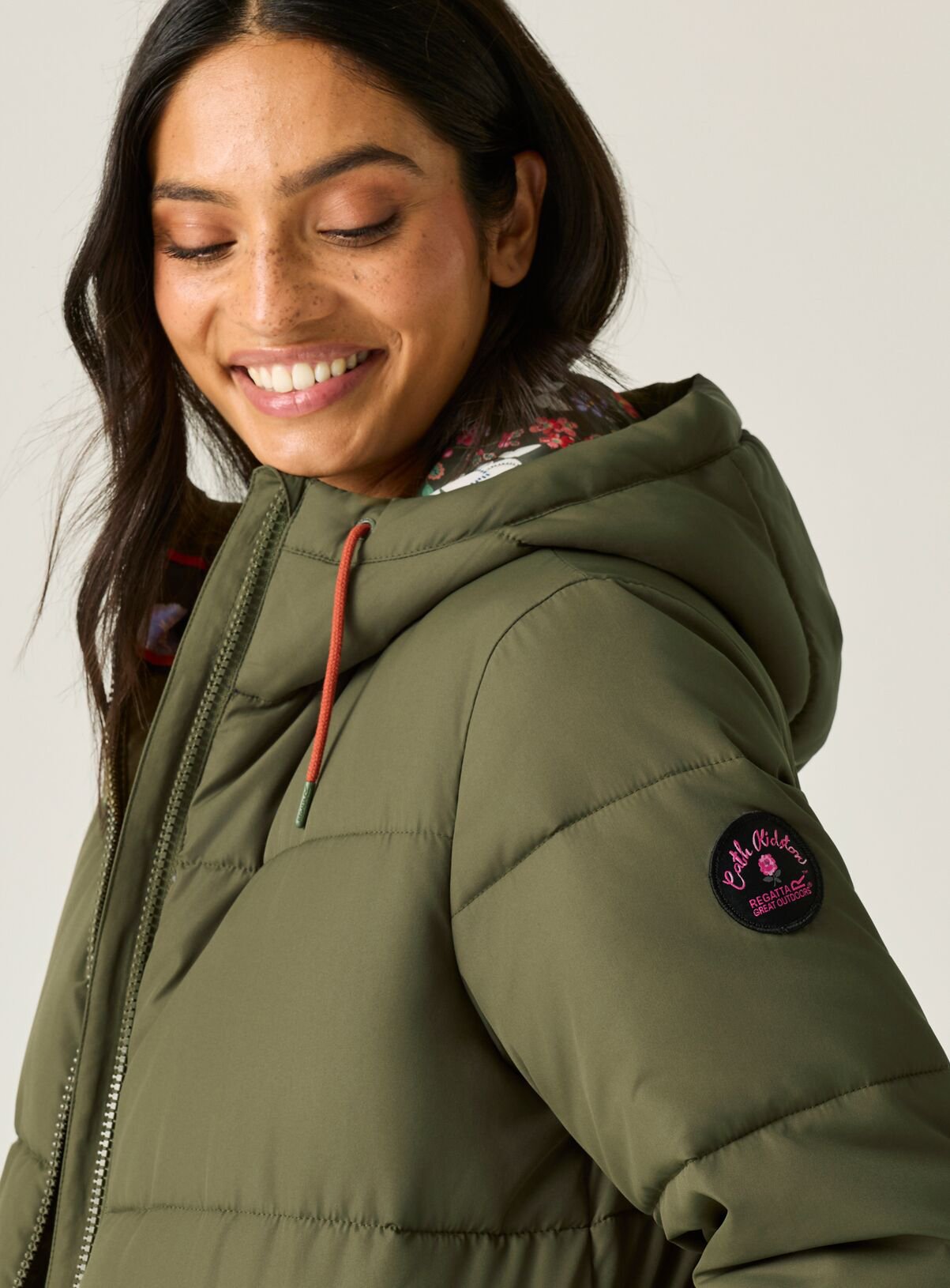 REGATTA Cath Kidston Long Baffle Jacket 16 - Image 6 thumbnail