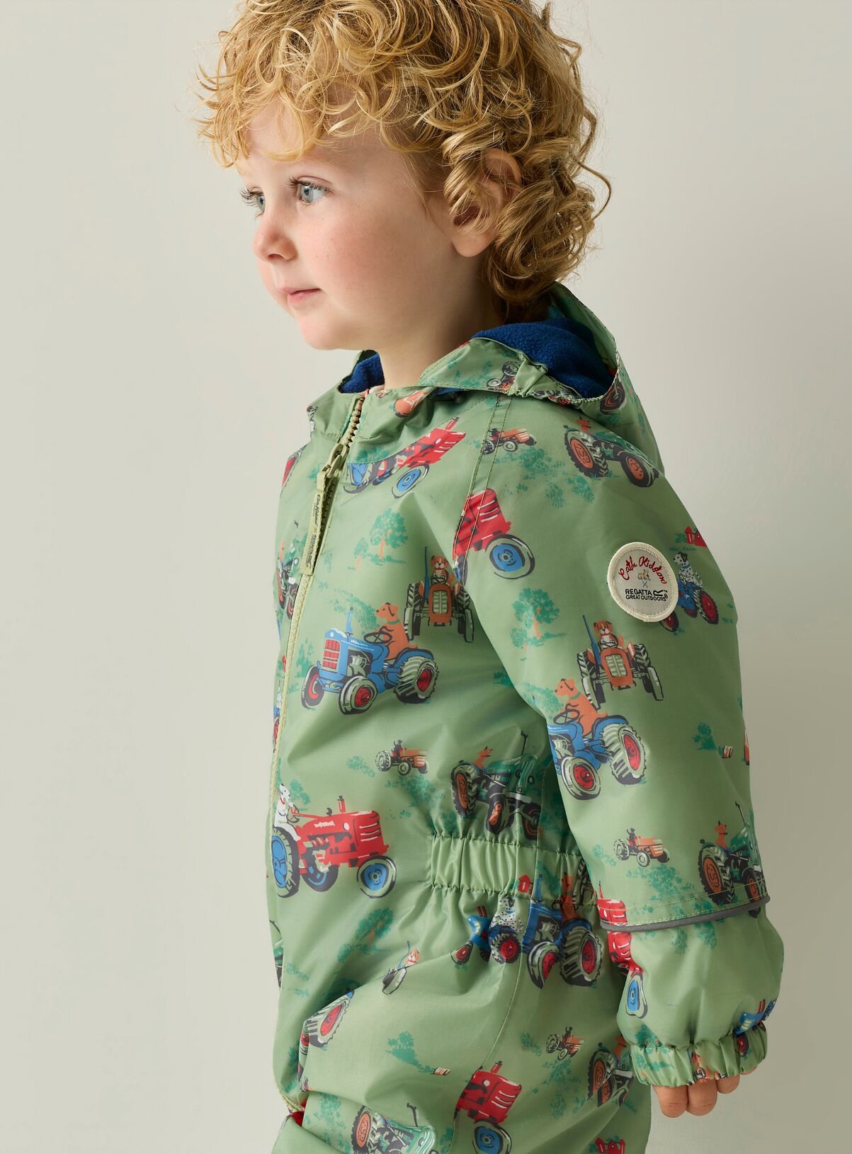 REGATTA Cath Kidston Waterproof Puddlesuit 3-4 Years - Image 4 thumbnail