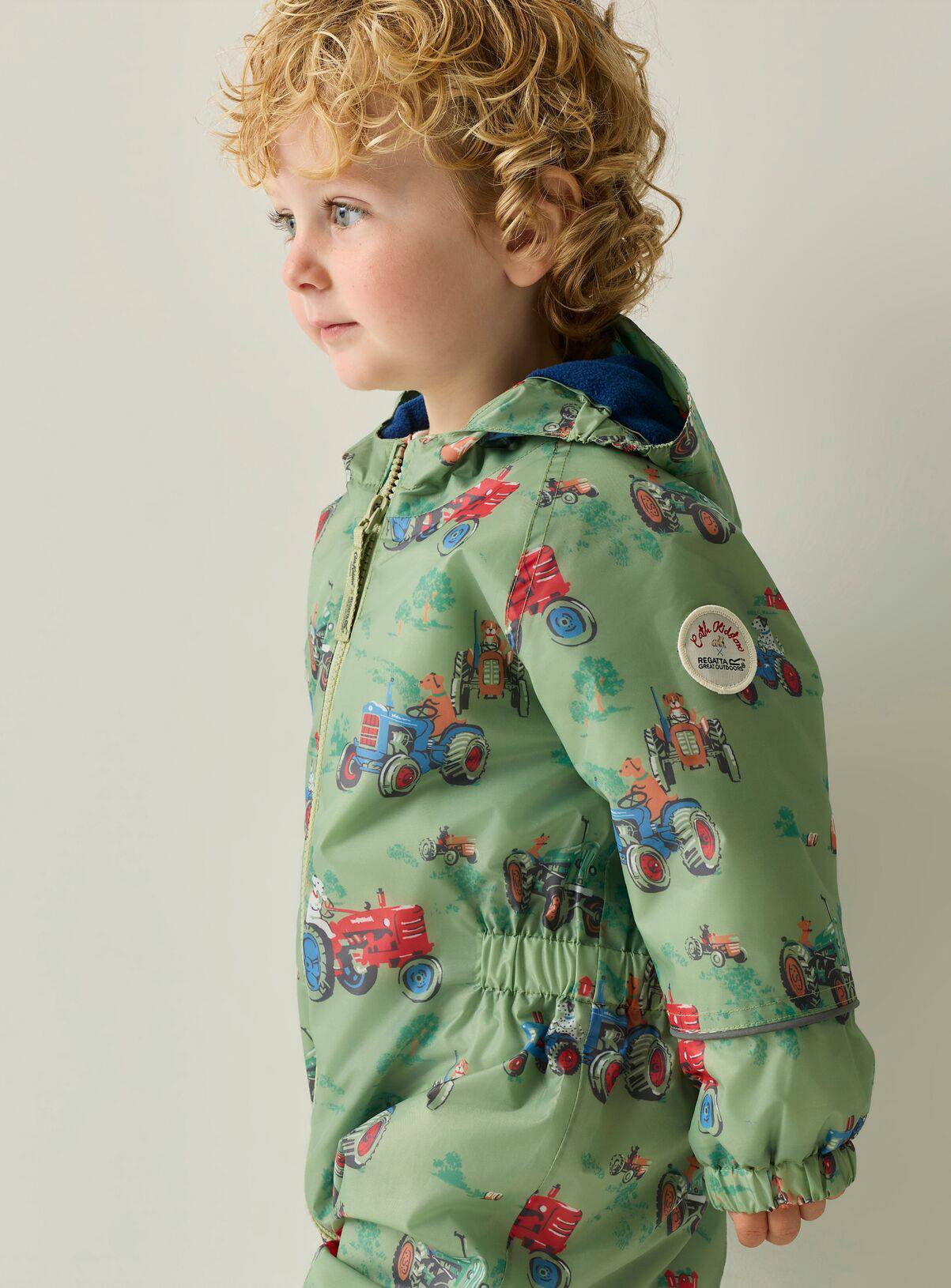 REGATTA Cath Kidston Waterproof Puddlesuit 3-4 Years - Image 4