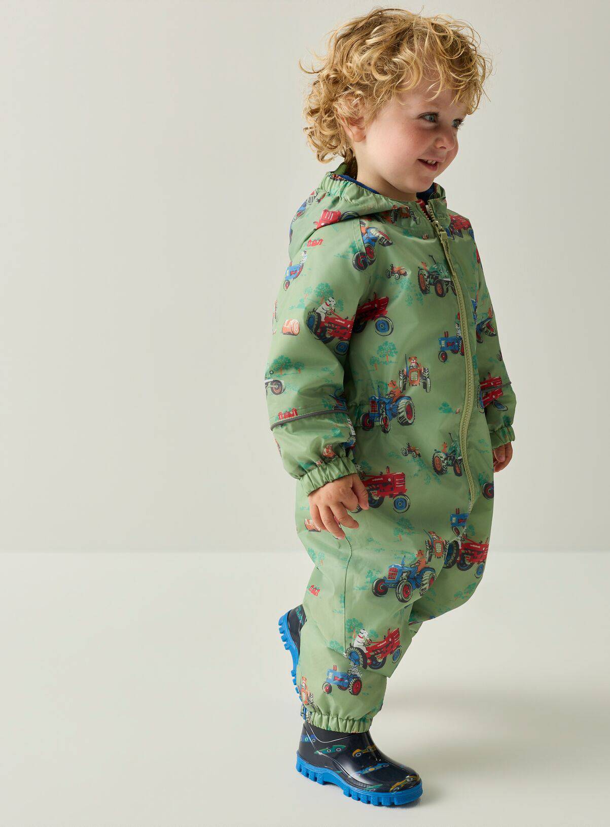 REGATTA Cath Kidston Waterproof Puddlesuit 3-4 Years - Image 5