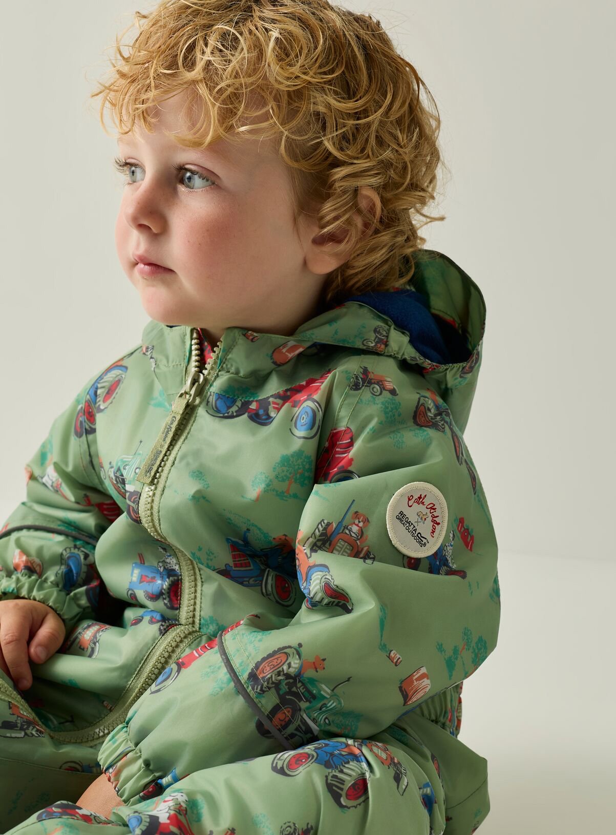 REGATTA Cath Kidston Waterproof Puddlesuit 3-4 Years - Image 6 thumbnail