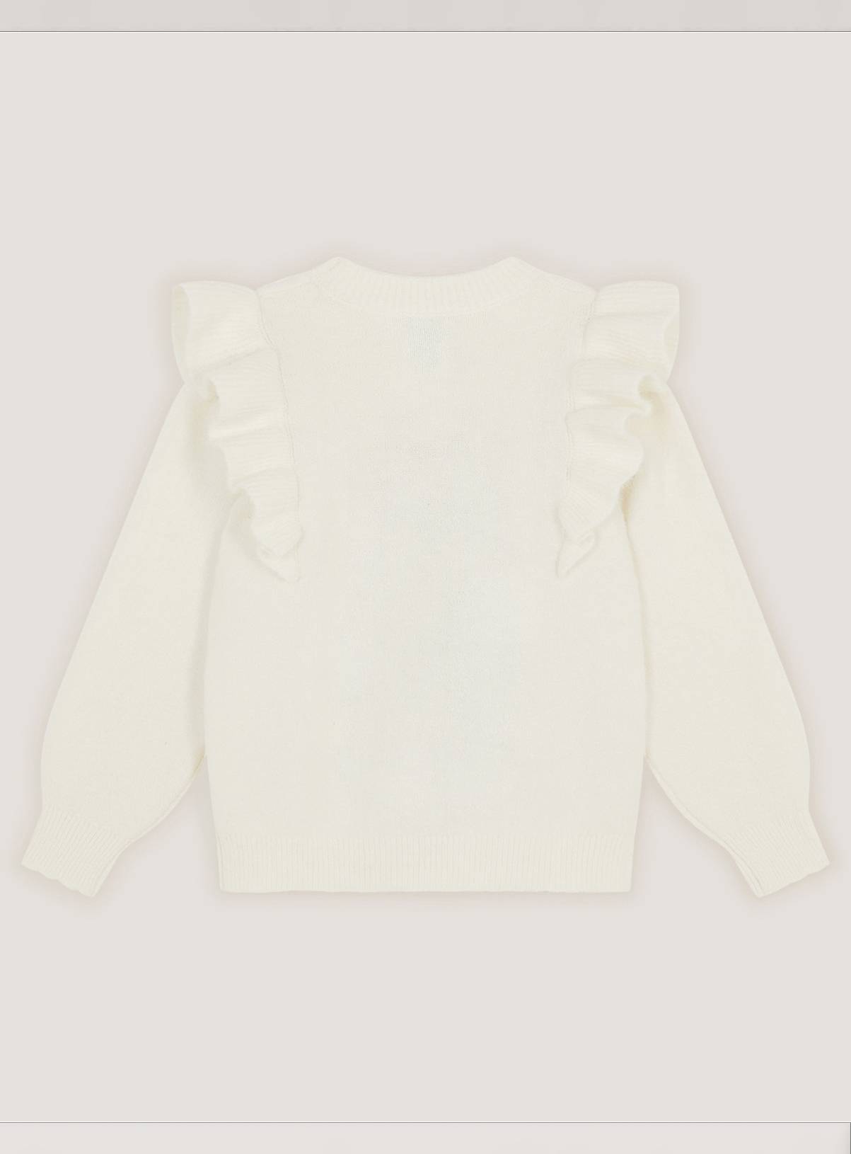 MONSOON Embellished Penguin Knit Jumper 7-8 years - Image 2