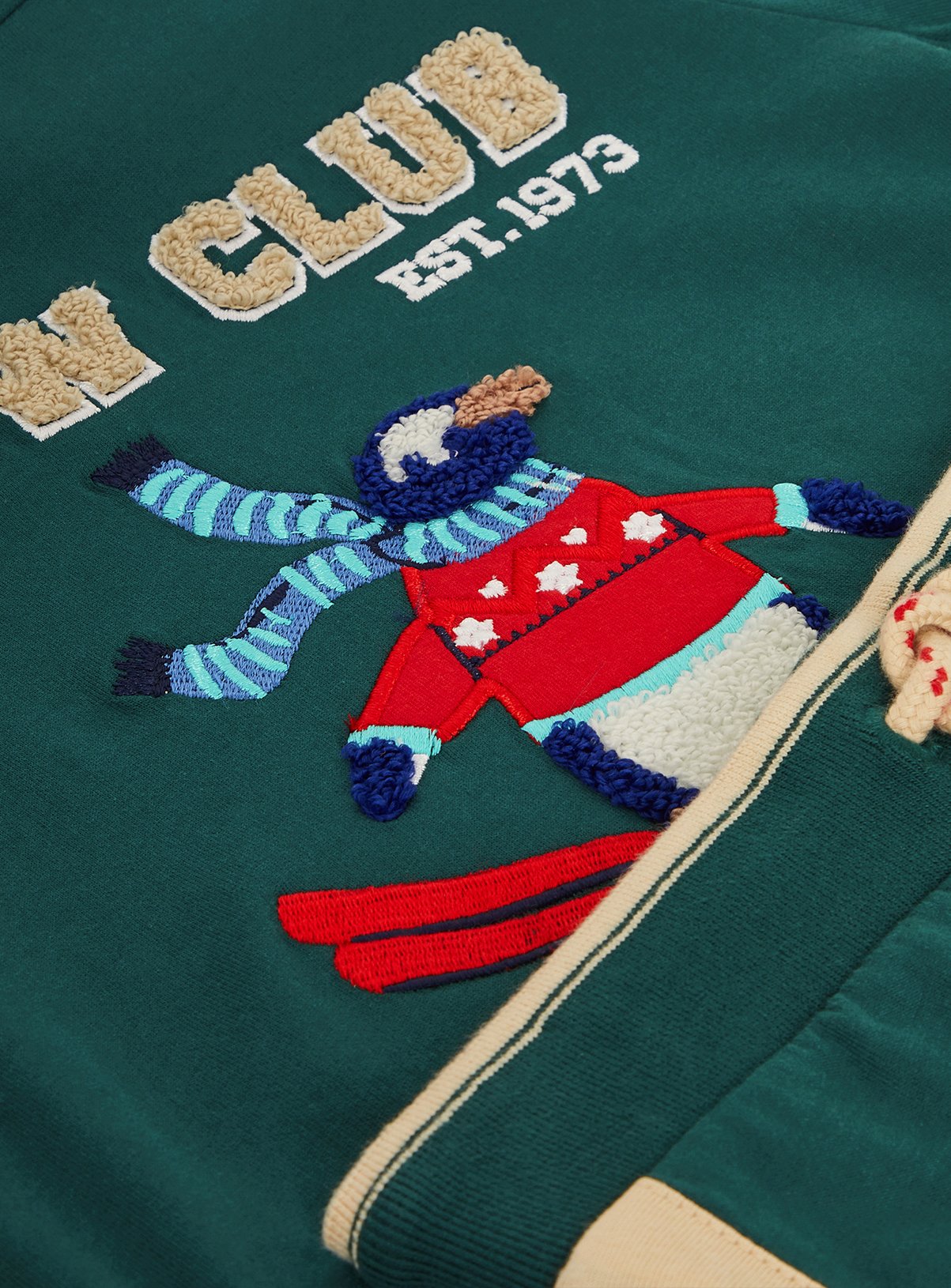MONSOON Snow Club Penguin Hoodie & Joggers Set 12-13 years - Image 3 thumbnail