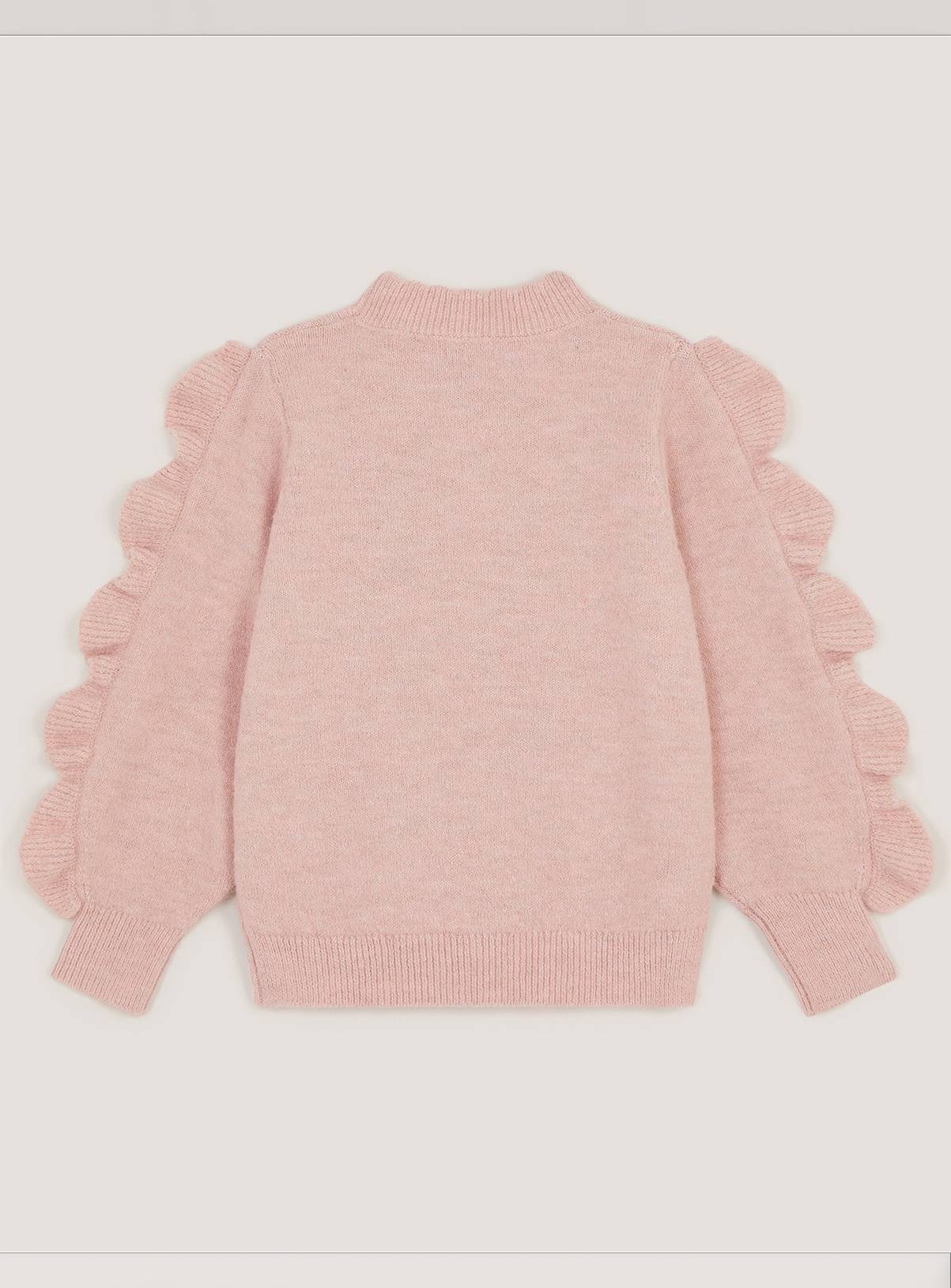 MONSOON Dahlia Christmas Reindeer Knit Jumper 9-10 years - Image 2