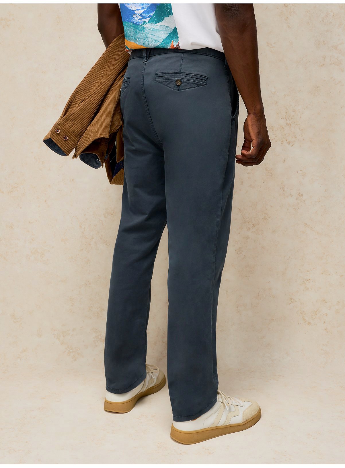 WHITE STUFF Sutton Organic Chino Trouser 34S - Image 3 thumbnail