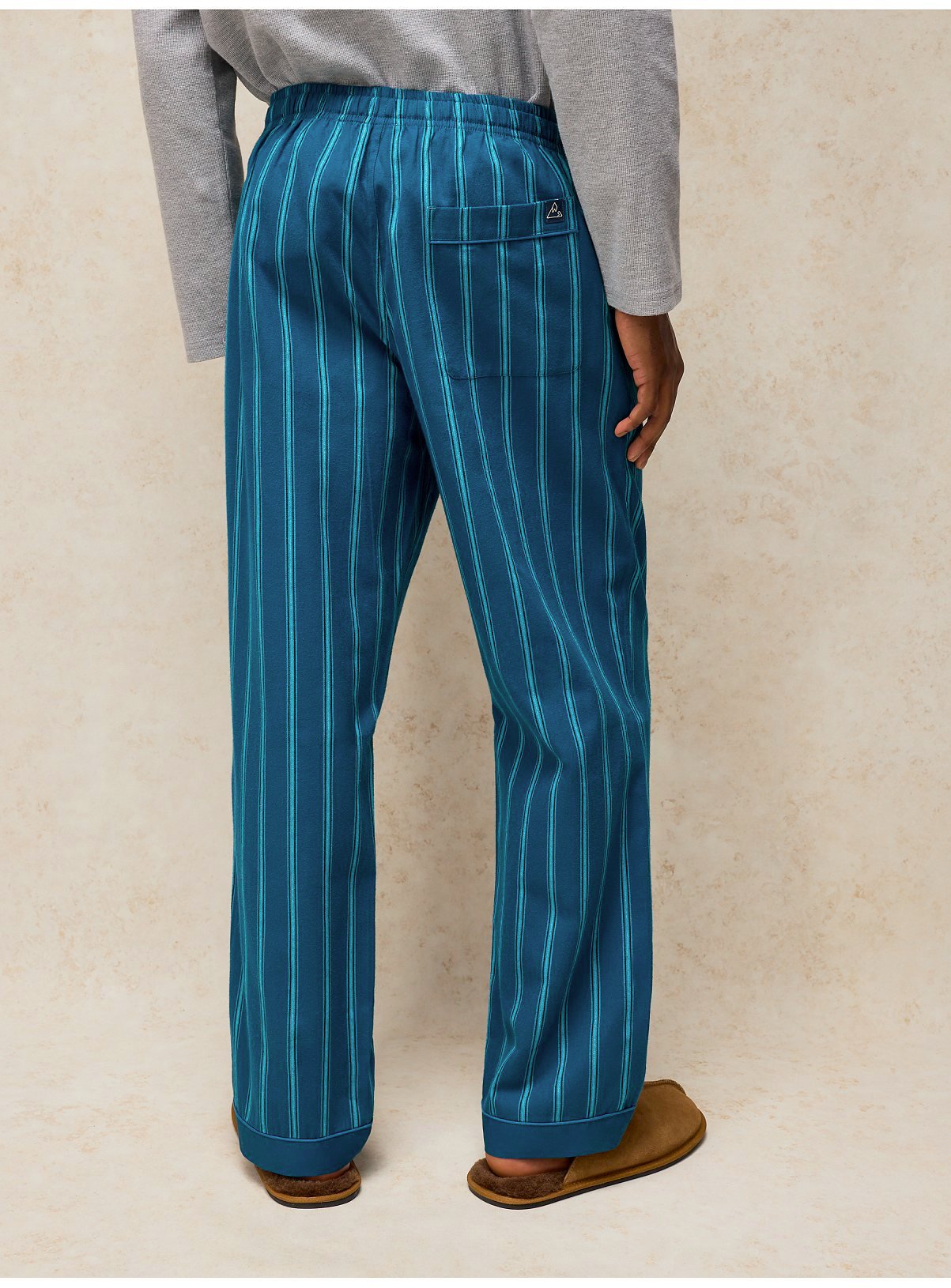 WHITE STUFF Wells Stripe Pyjama Bottoms L - Image 3 thumbnail