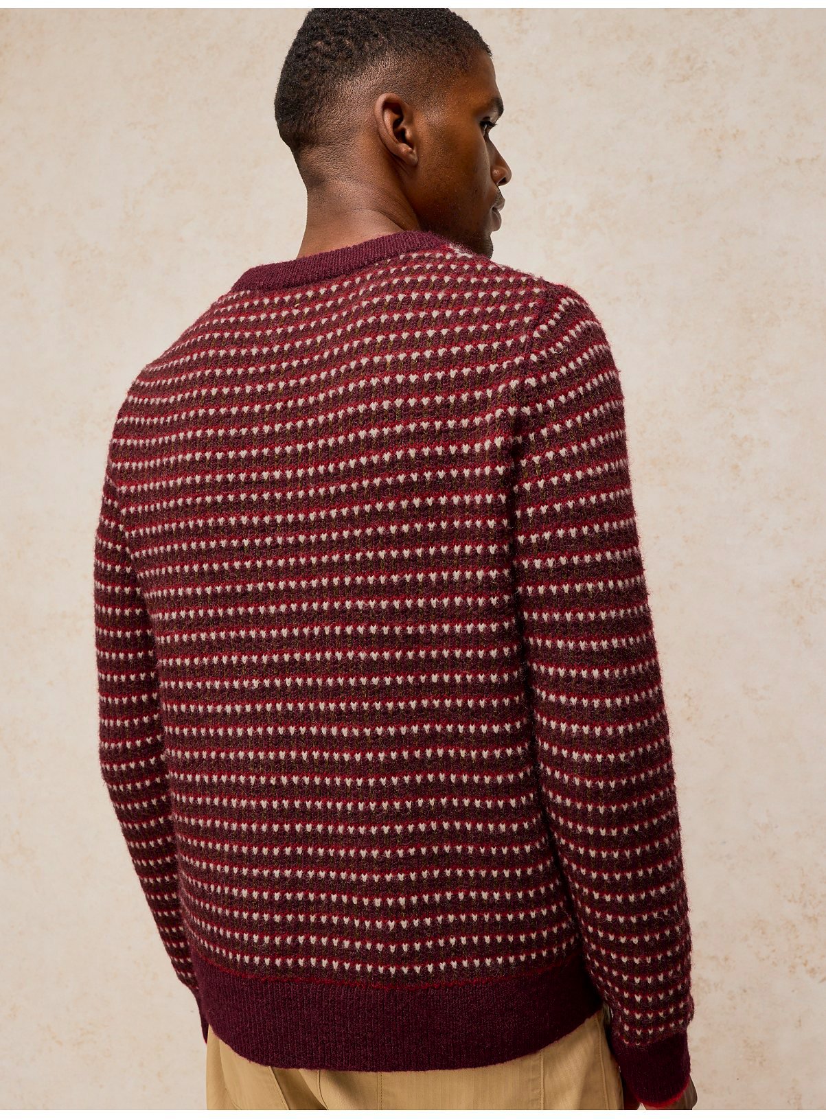 WHITE STUFF Hamilton Stripe Crew Jumper XS - Image 2 thumbnail