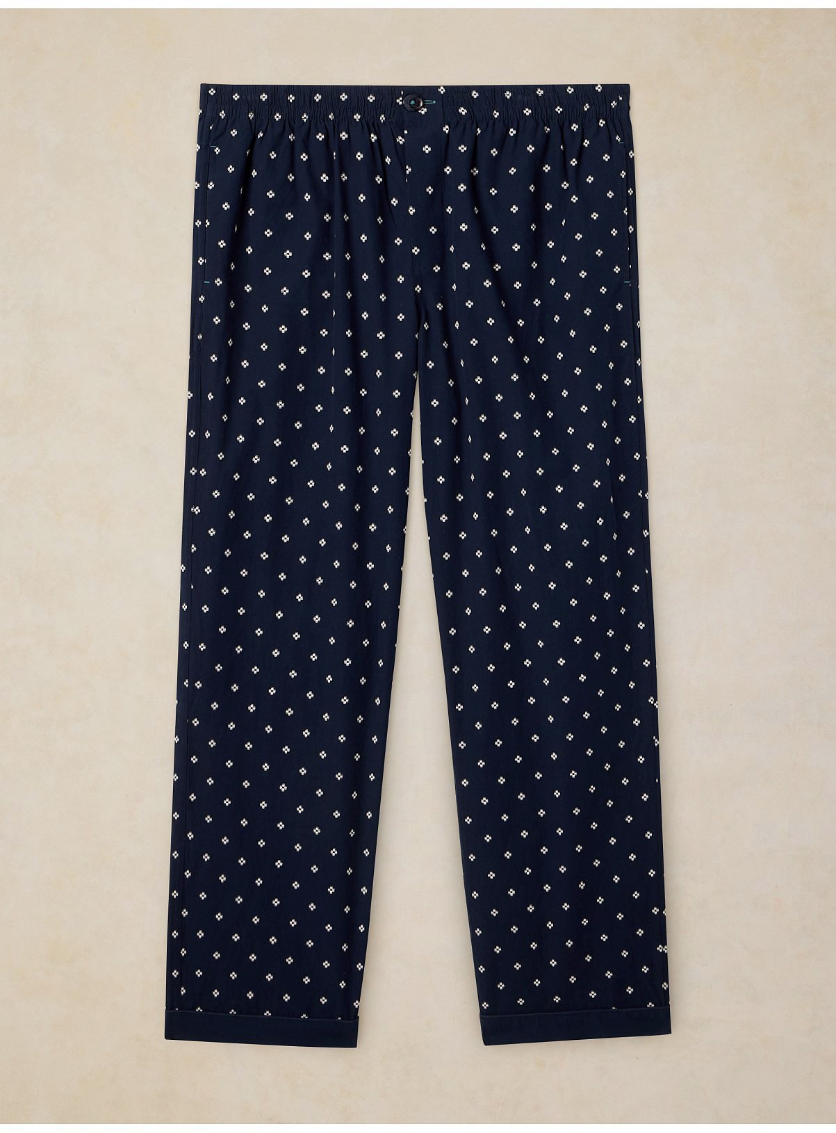 WHITE STUFF Purley Dobby Pyjama Bottoms L - Image 4 thumbnail
