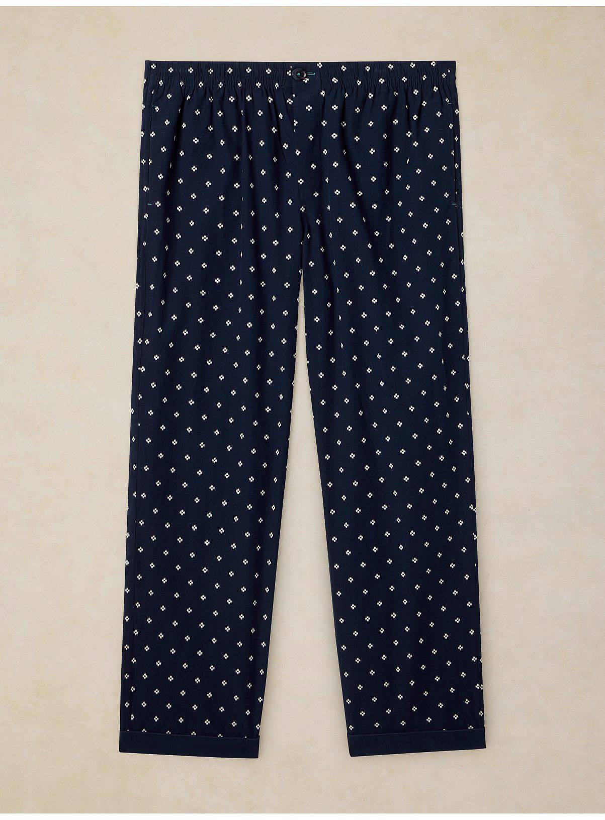 WHITE STUFF Purley Dobby Pyjama Bottoms L - Image 4