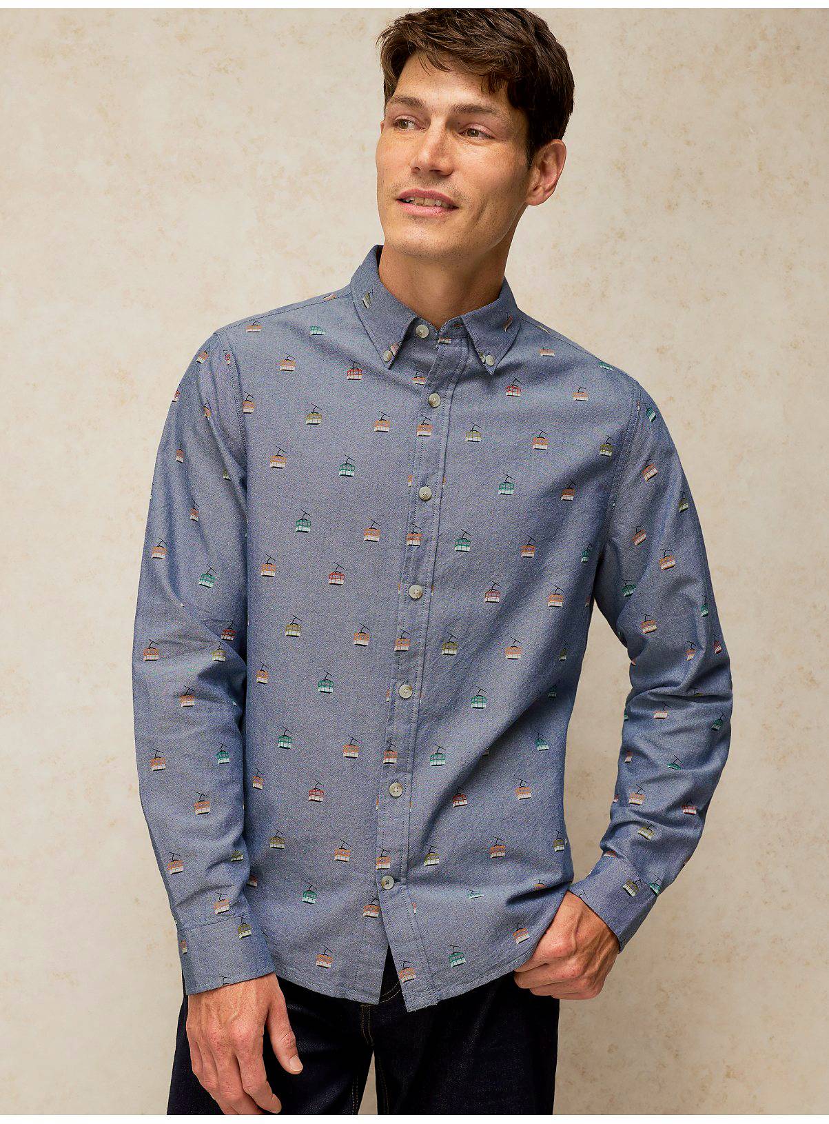 WHITE STUFF Bruton Oxford Shirt XXL - Image 1