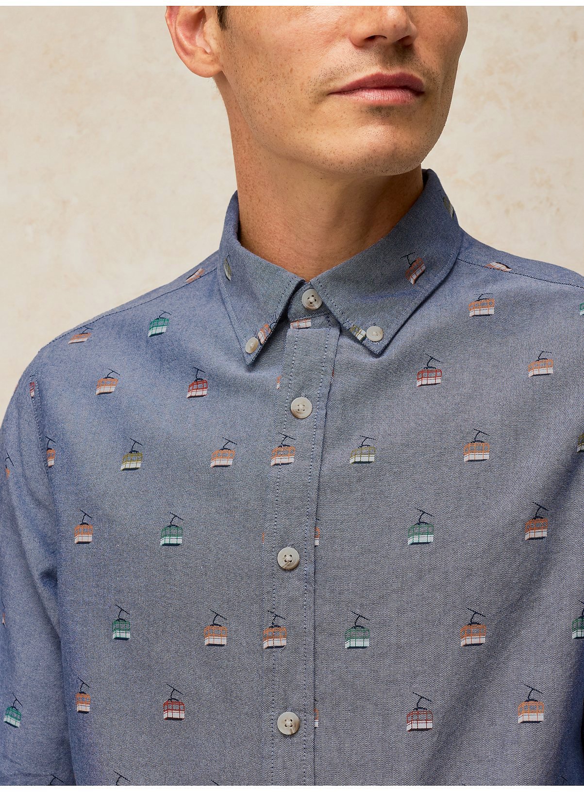WHITE STUFF Bruton Oxford Shirt XXL - Image 2 thumbnail