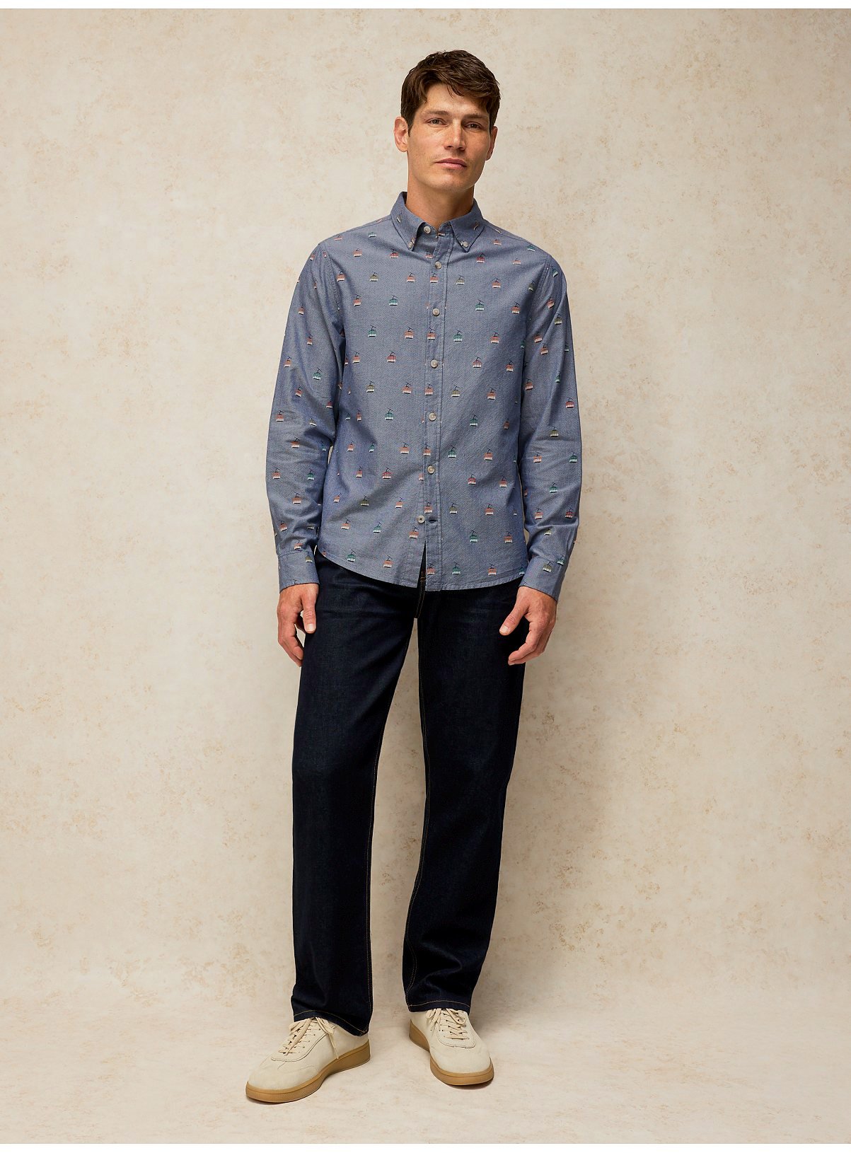 WHITE STUFF Bruton Oxford Shirt XXL - Image 4 thumbnail